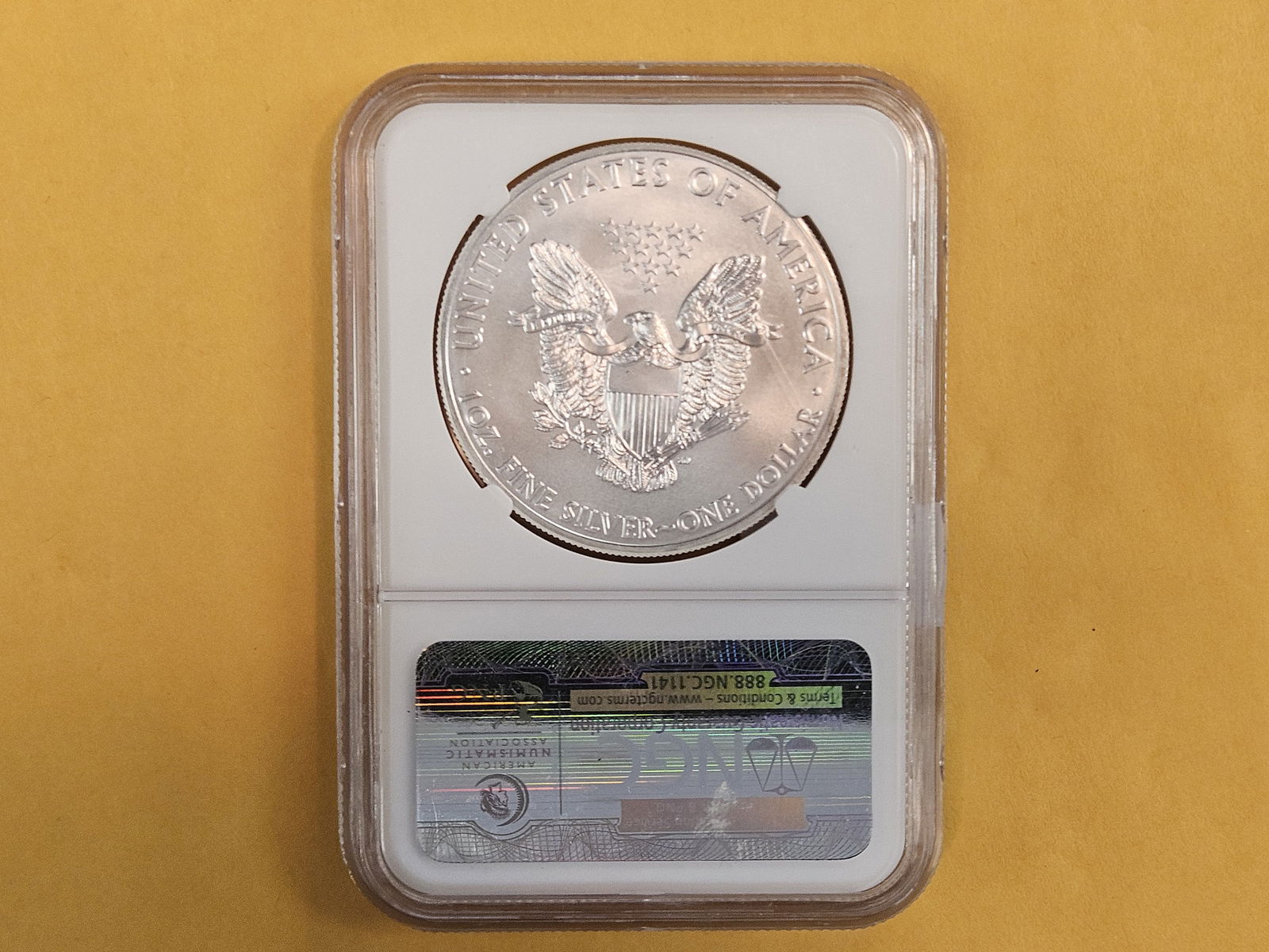 PERFECT! NGC 2014 American Silver Eagle in Mint State 70 - 2