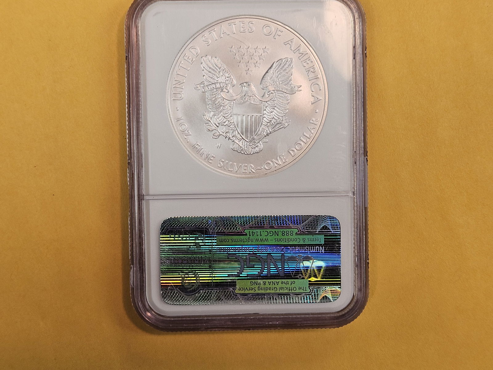 PERFECT! NGC 2008 American Silver Eagle in Mint State 70 - 2