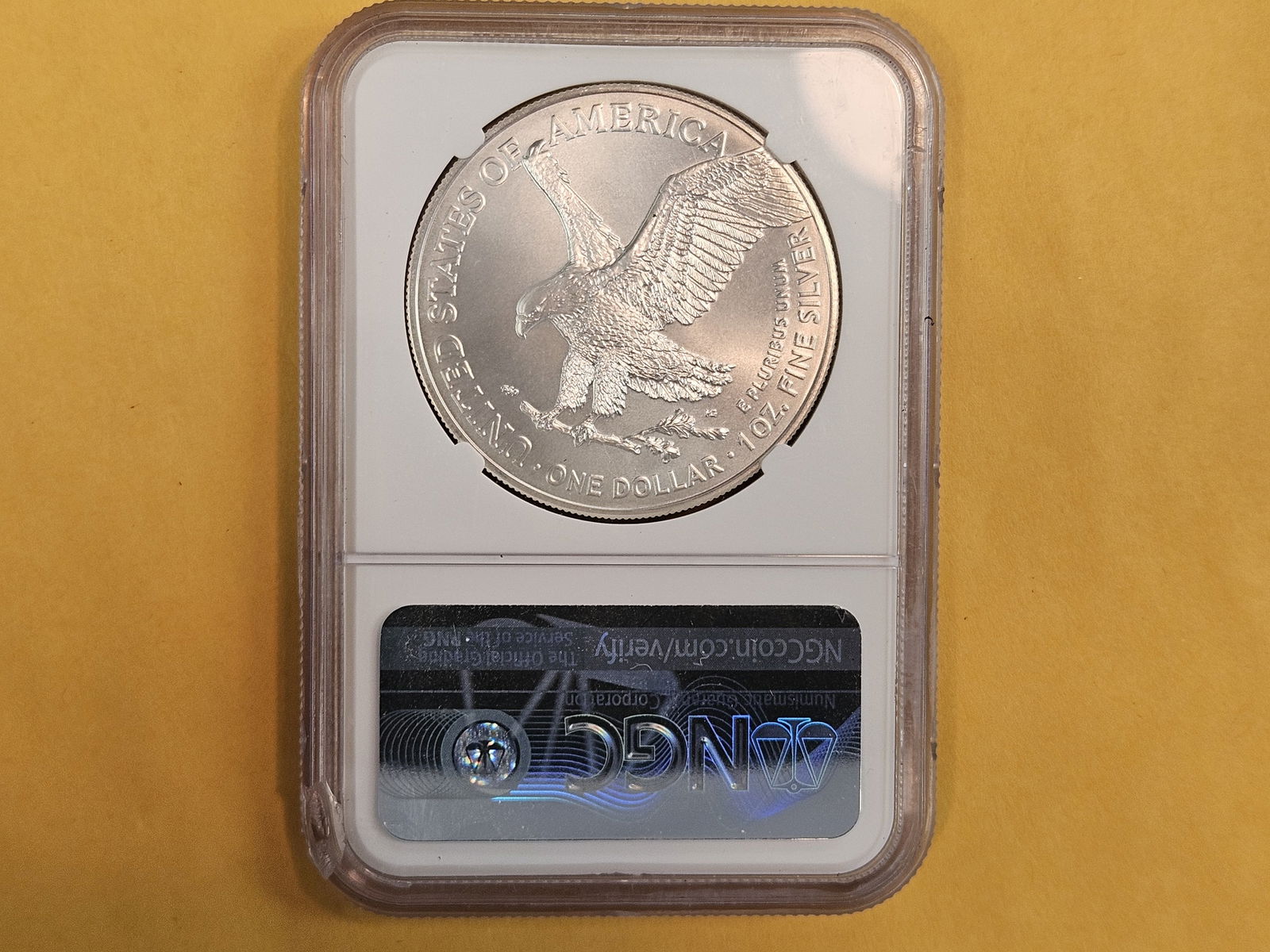 PERFECT! NGC 2021 American Silver Eagle in Mint State 70 - 2