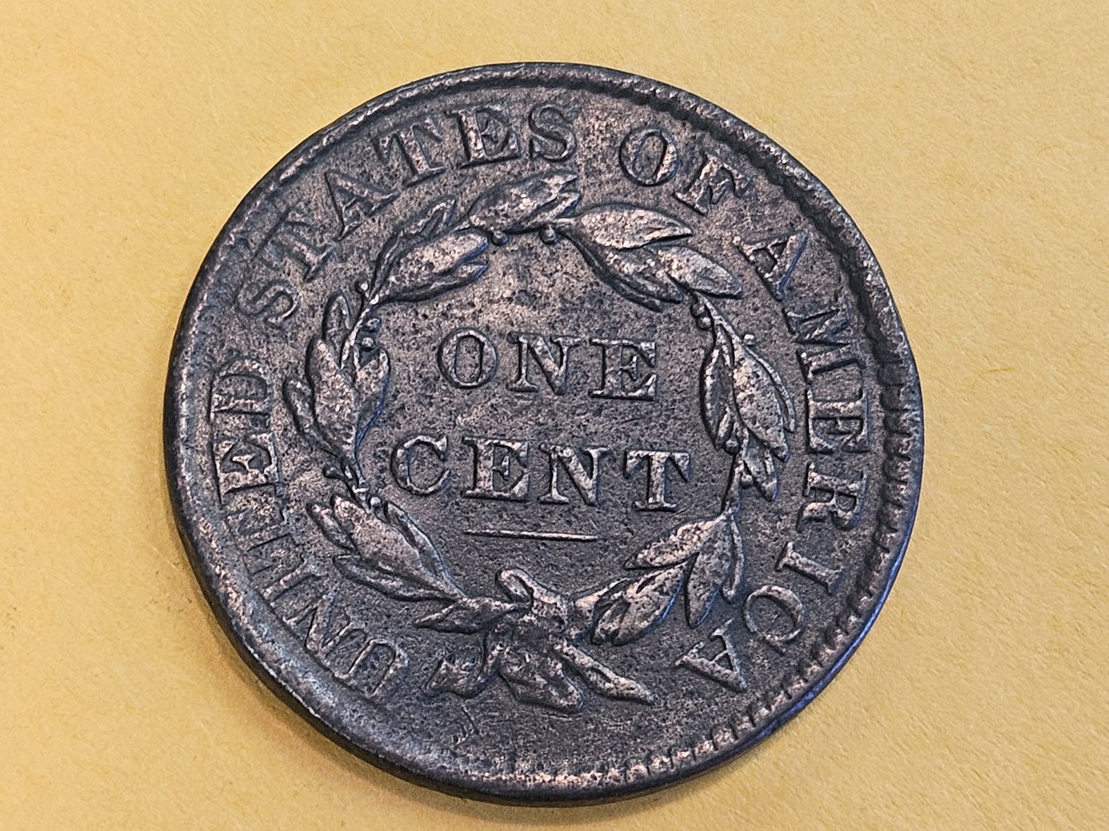 1830 Coronet Head Large Cent in Fine plus - 4