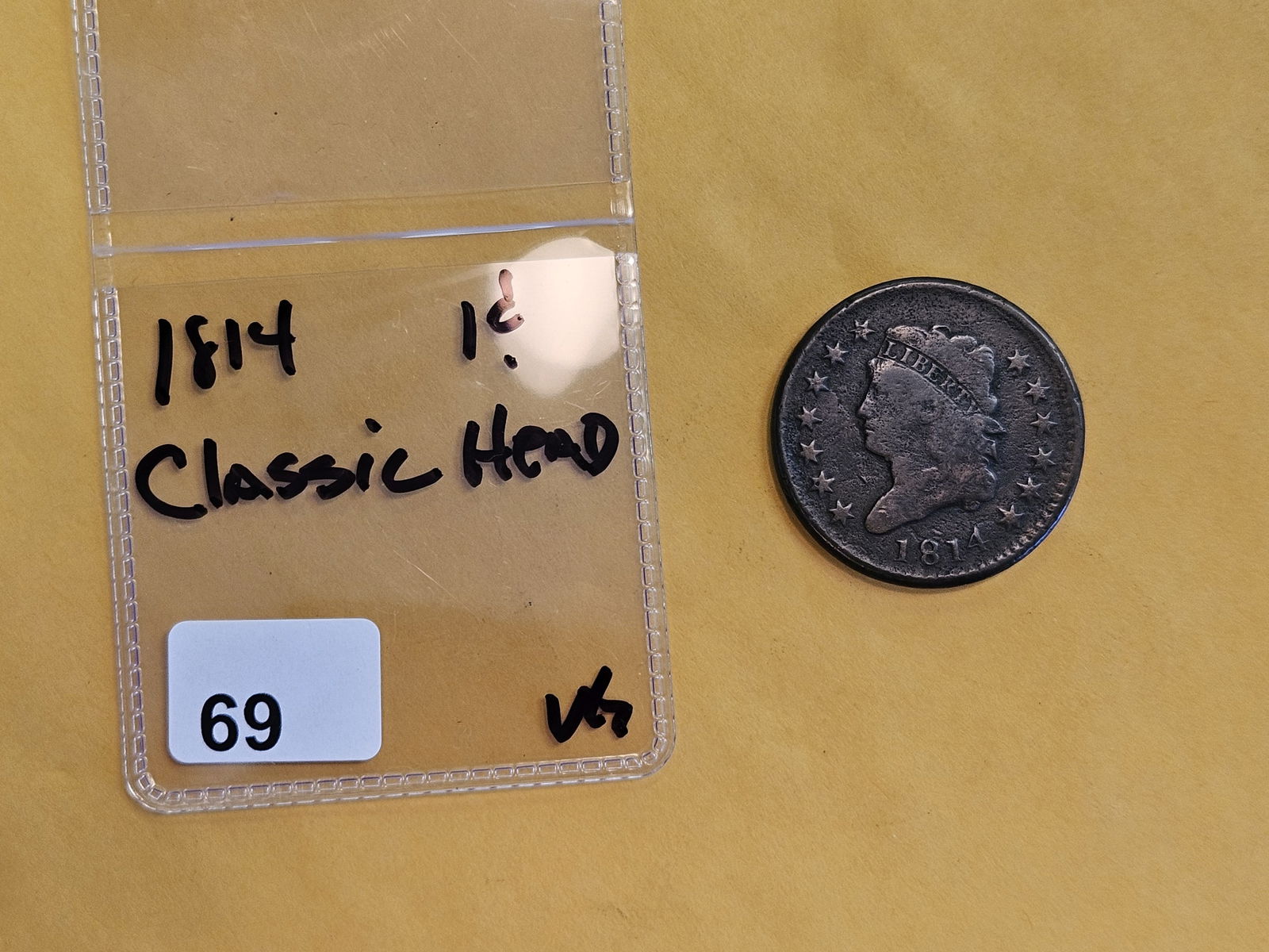 Better Date 1814 Classic Head Large Cent - 2