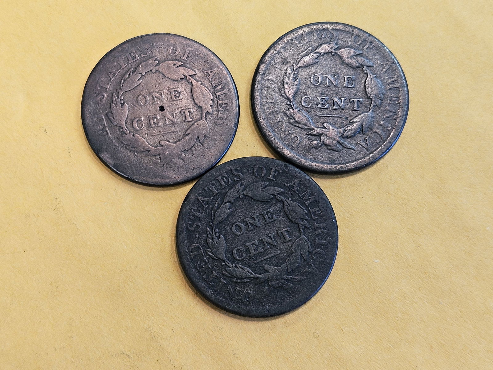 Three early, Classic Head Large cents - 6