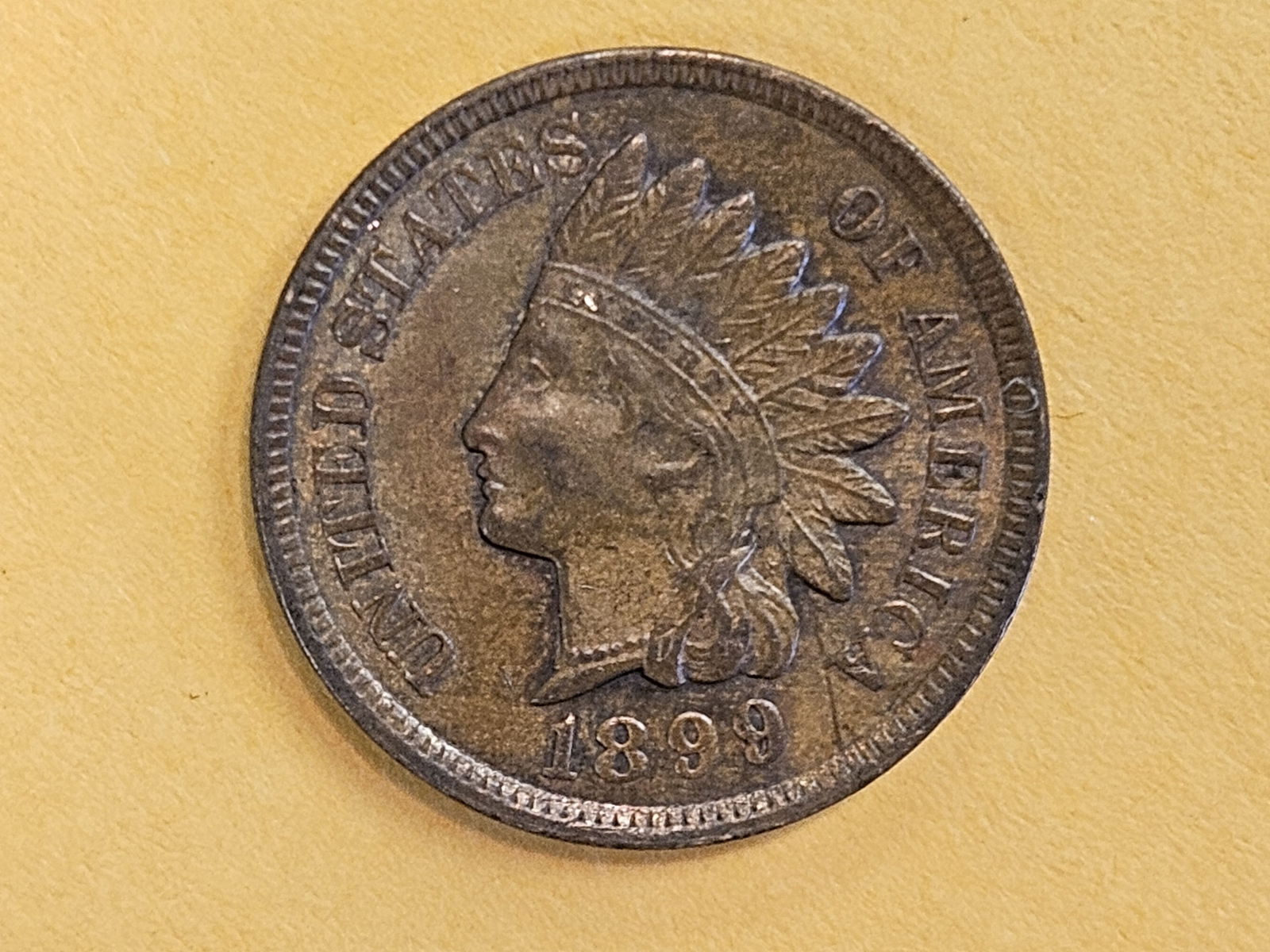 Choice Brown Uncirculated 1899 Indian Cent - 5