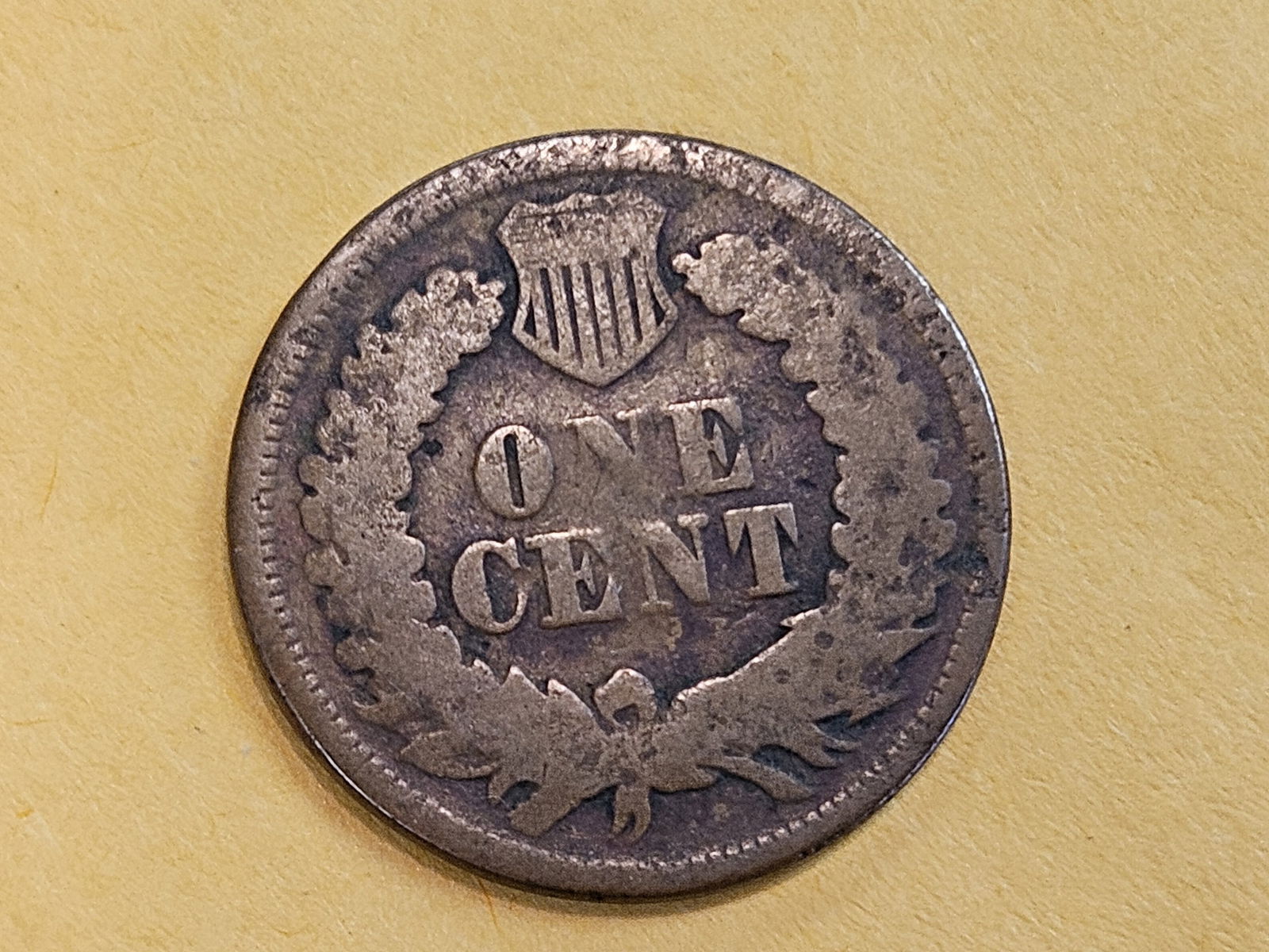 * Semi-key 1869 Indian Cent - 3