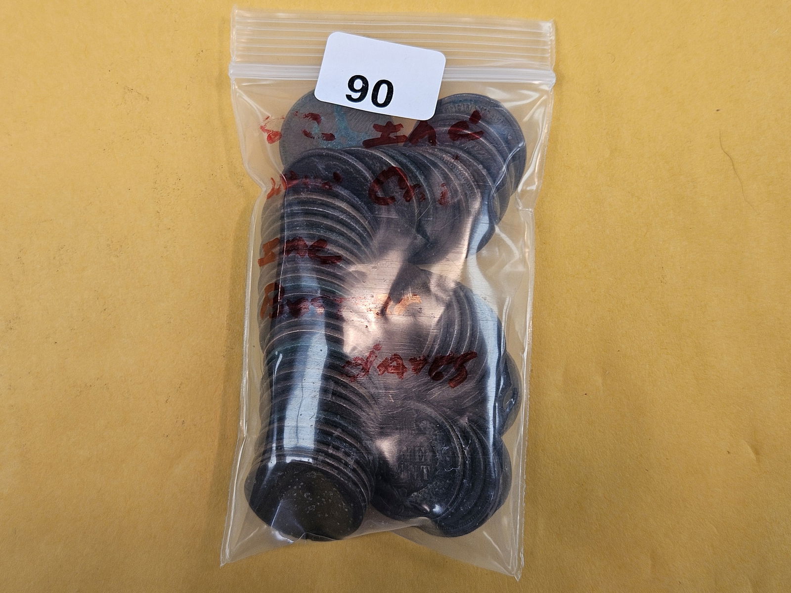 Fifty-Two Indian Cents: All lower end. Does include some better dates 