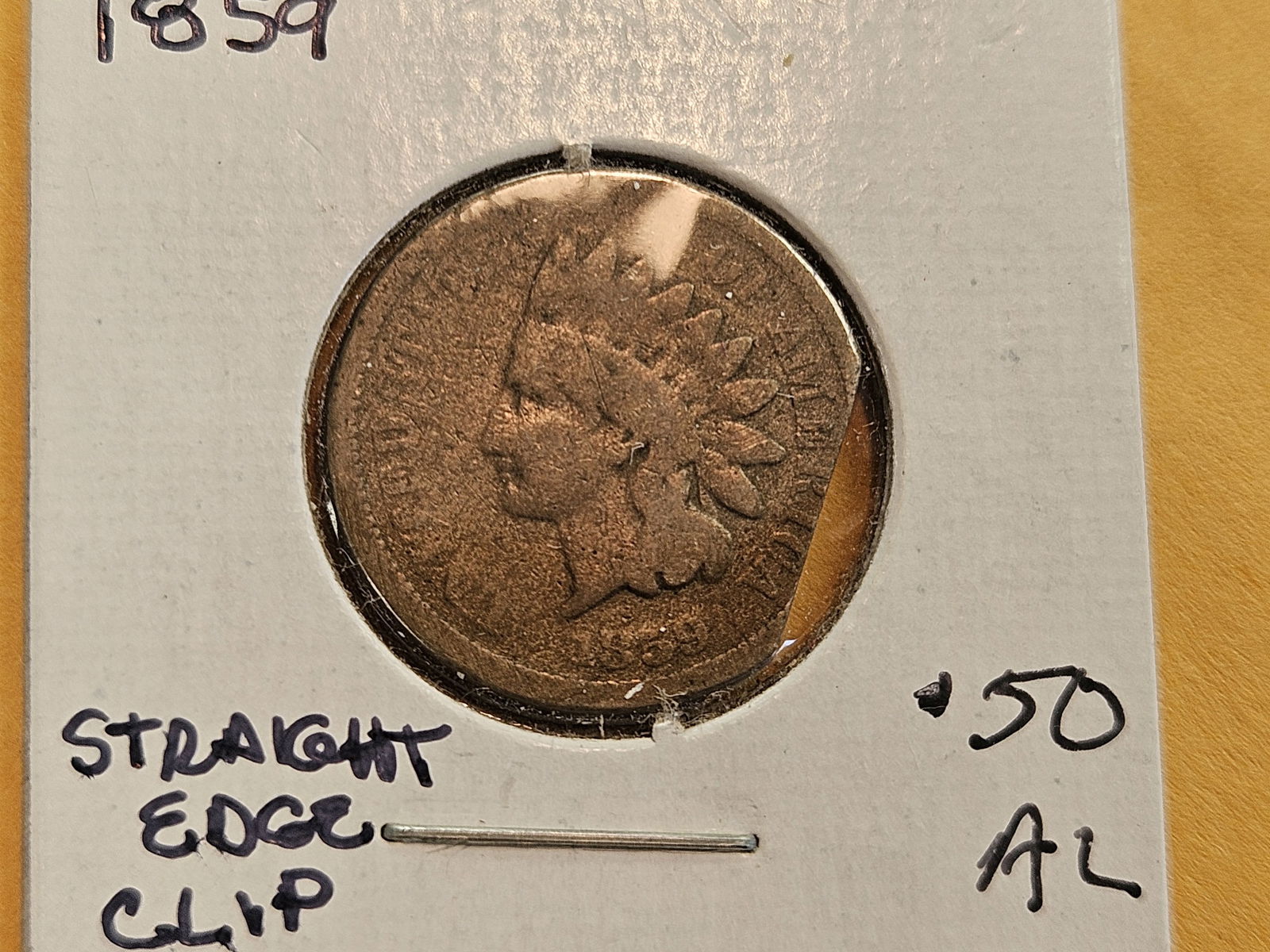 MINT ERROR! Scarce Error on a Indian Cent! - 3