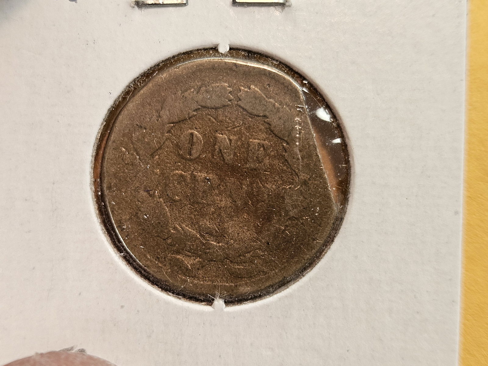MINT ERROR! Scarce Error on a Indian Cent! - 4