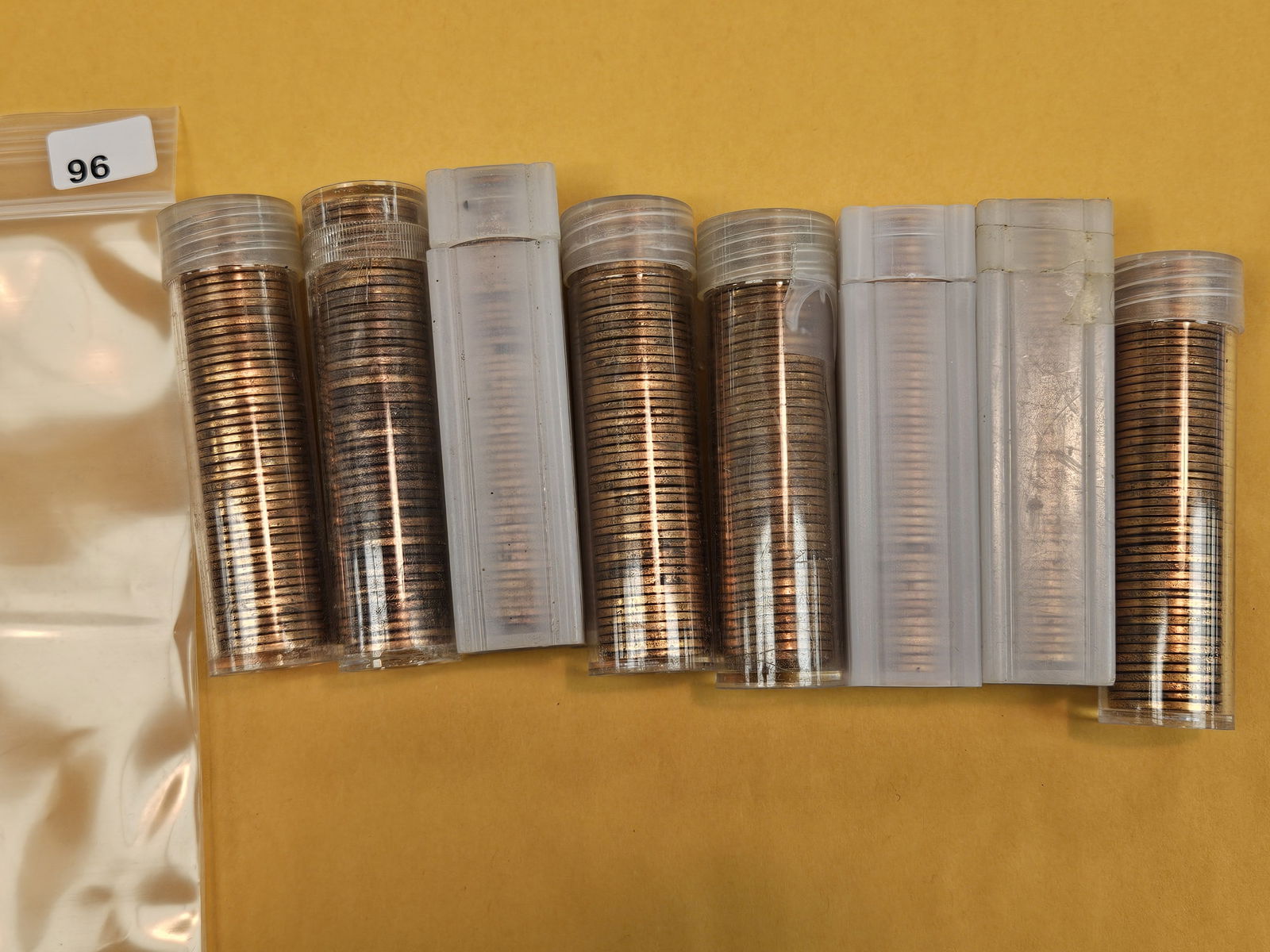 Eight Rolls of Brilliant Uncirculated Memorial Lincoln Cents - 2