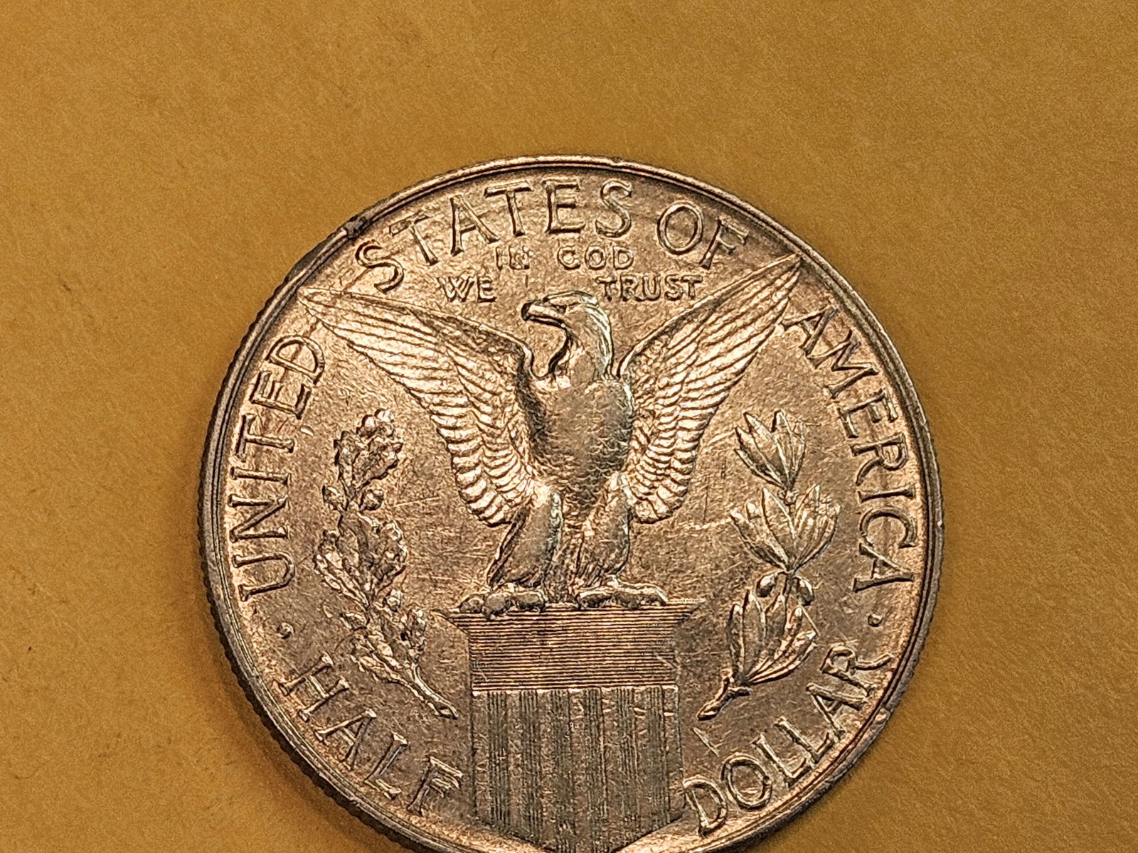 KEY Commemorative 1915-S Pan-Pacific silver Half Dollar - 7