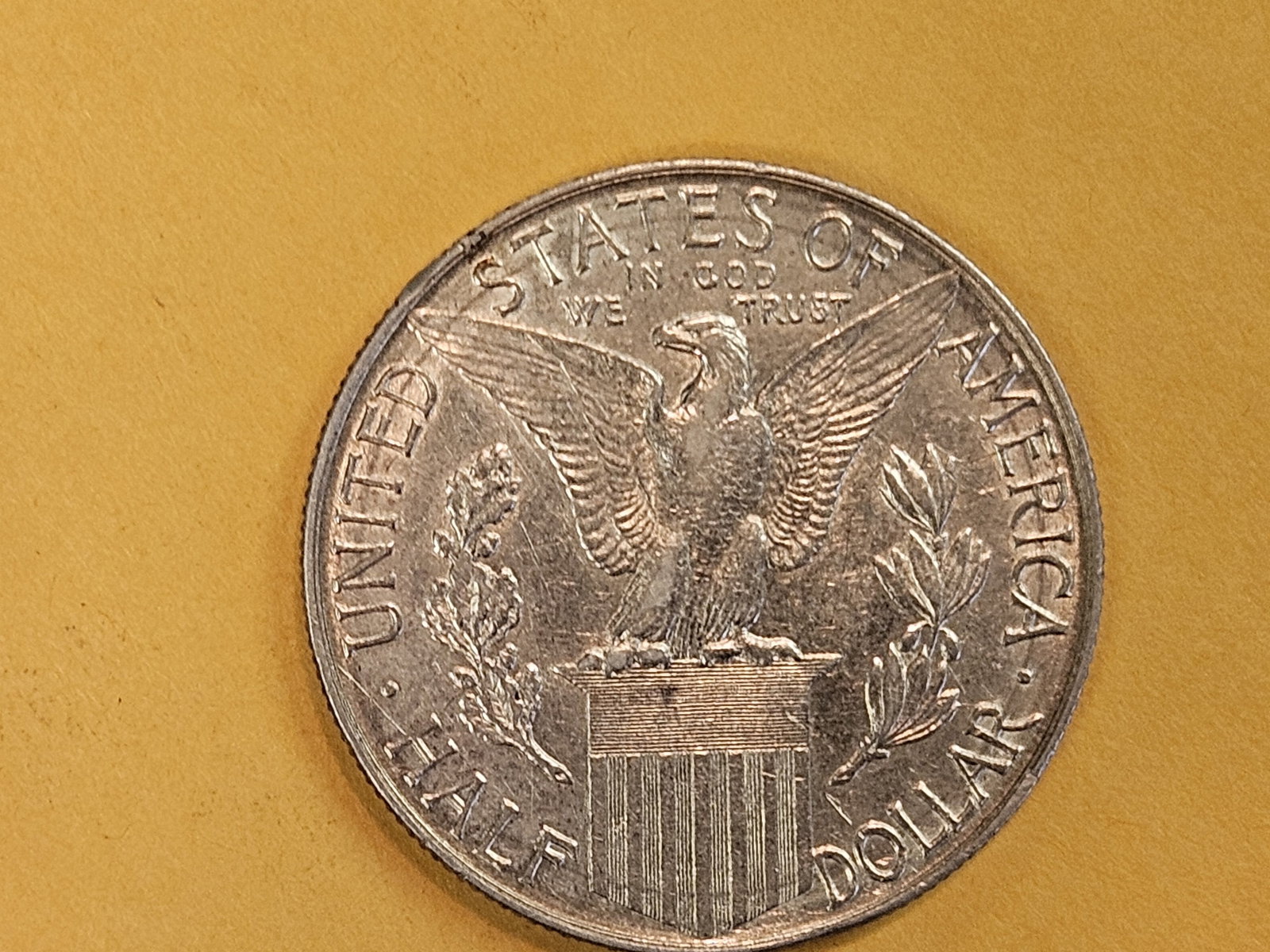 KEY Commemorative 1915-S Pan-Pacific silver Half Dollar - 8