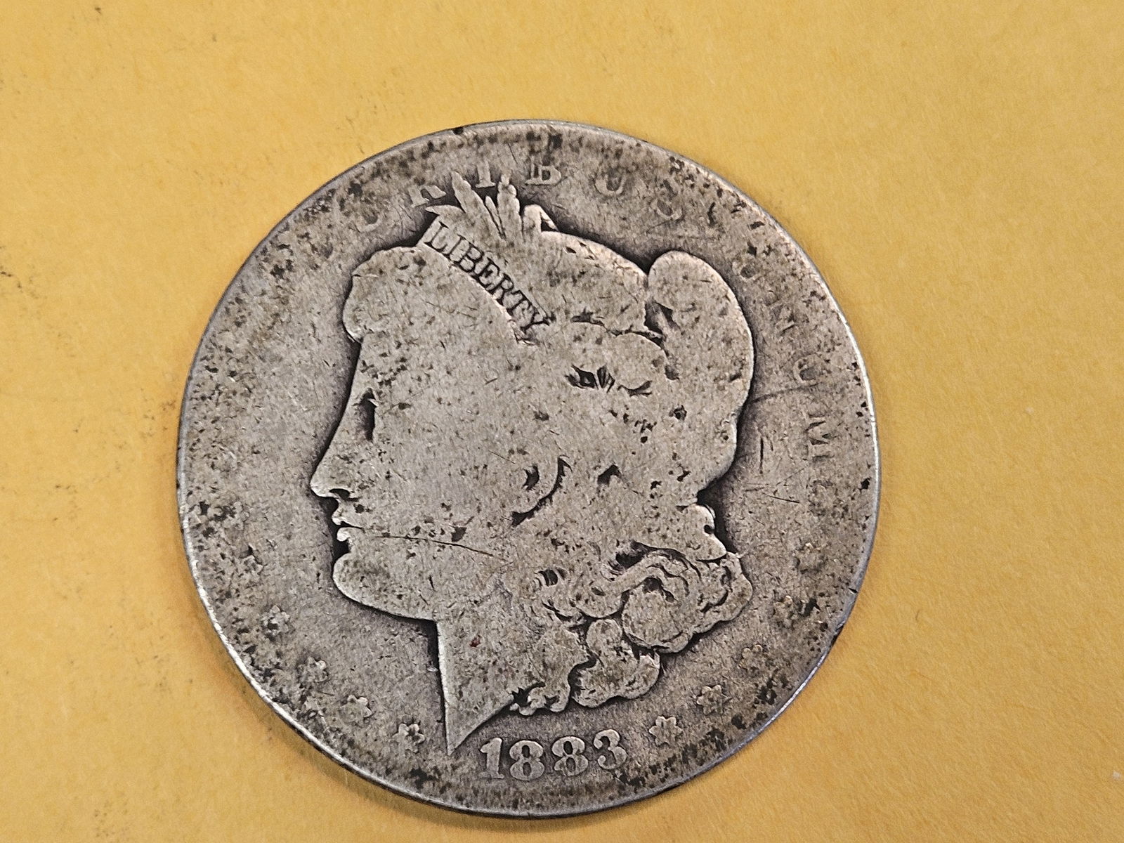 ** KEY DATE ** 1883-CC Morgan Silver Dollar: KEY DATE! CARSON CITY! 