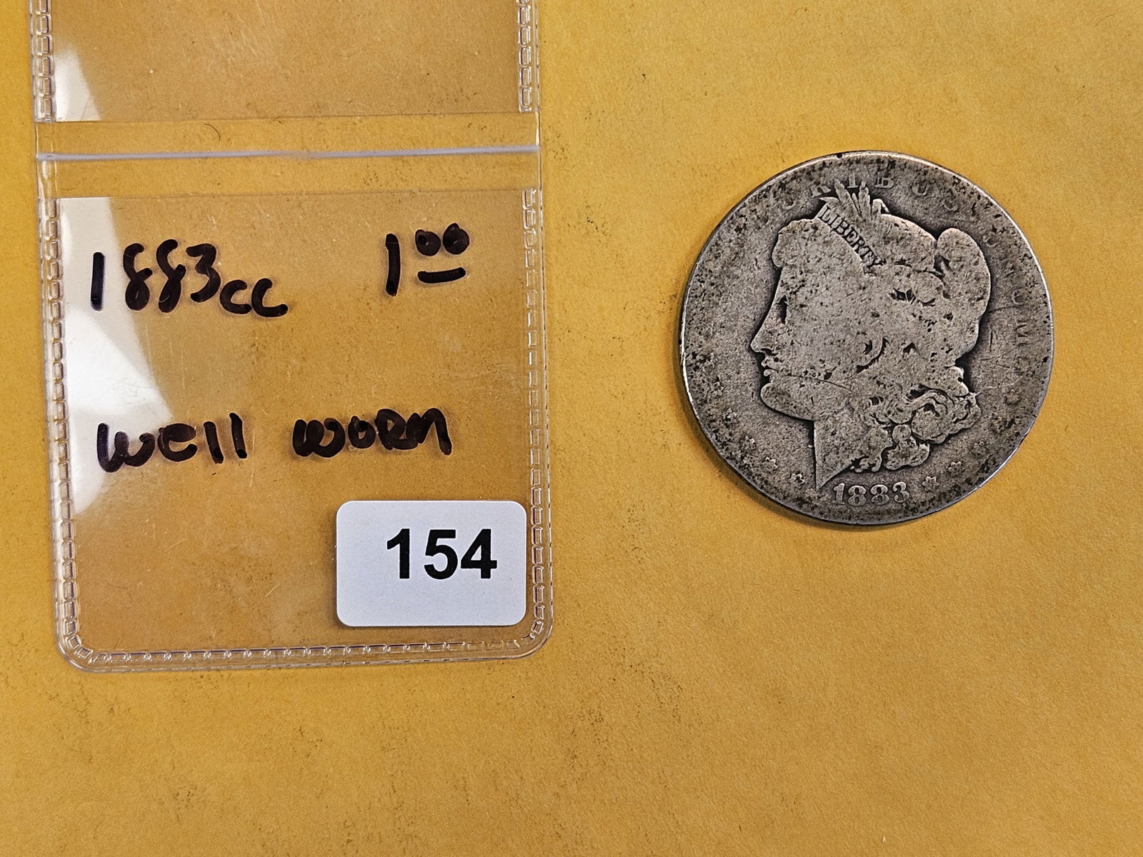 ** KEY DATE ** 1883-CC Morgan Silver Dollar - 2