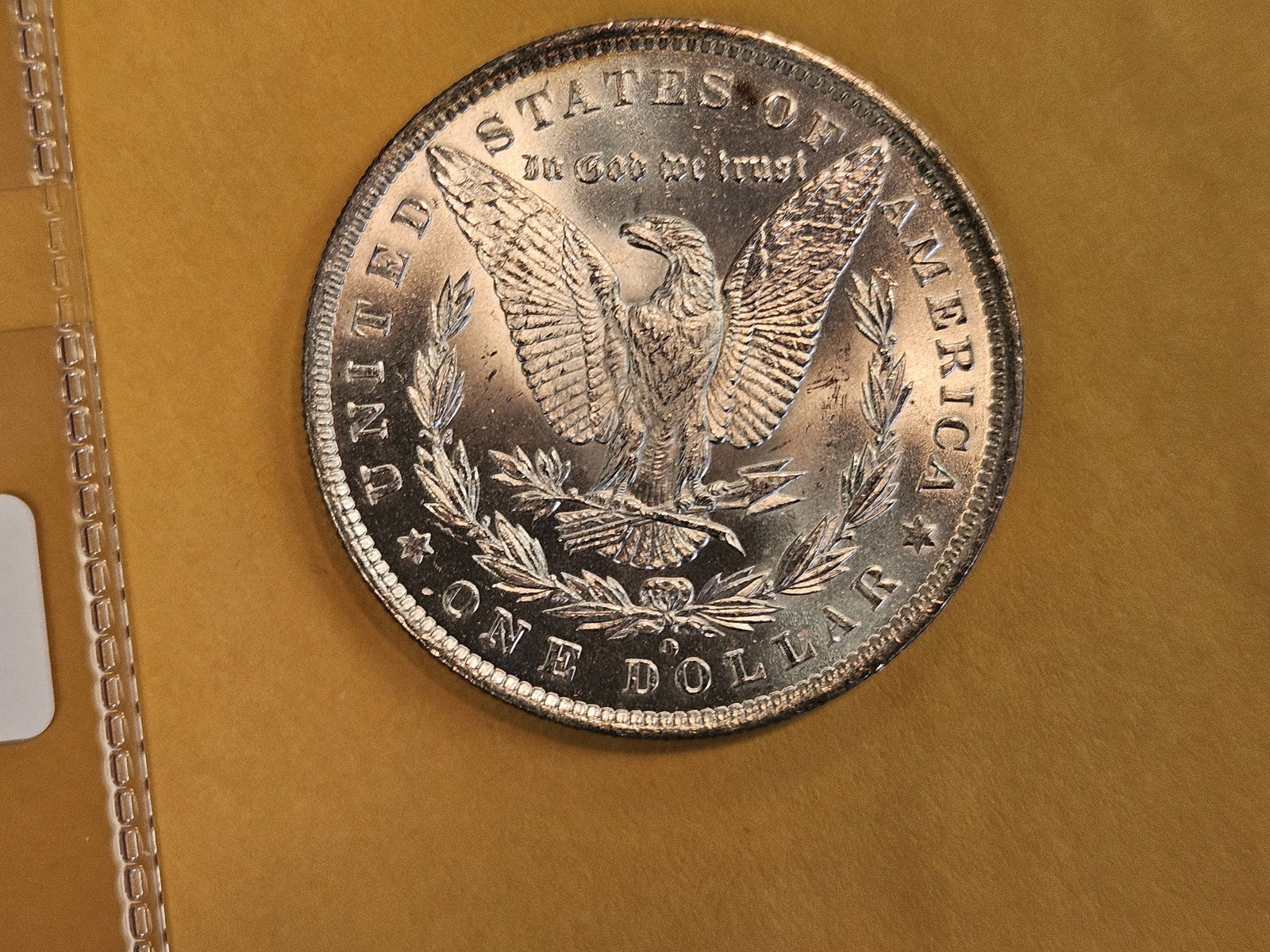 Brilliant Uncirculated 1885-O Morgan silver Dollar - 4
