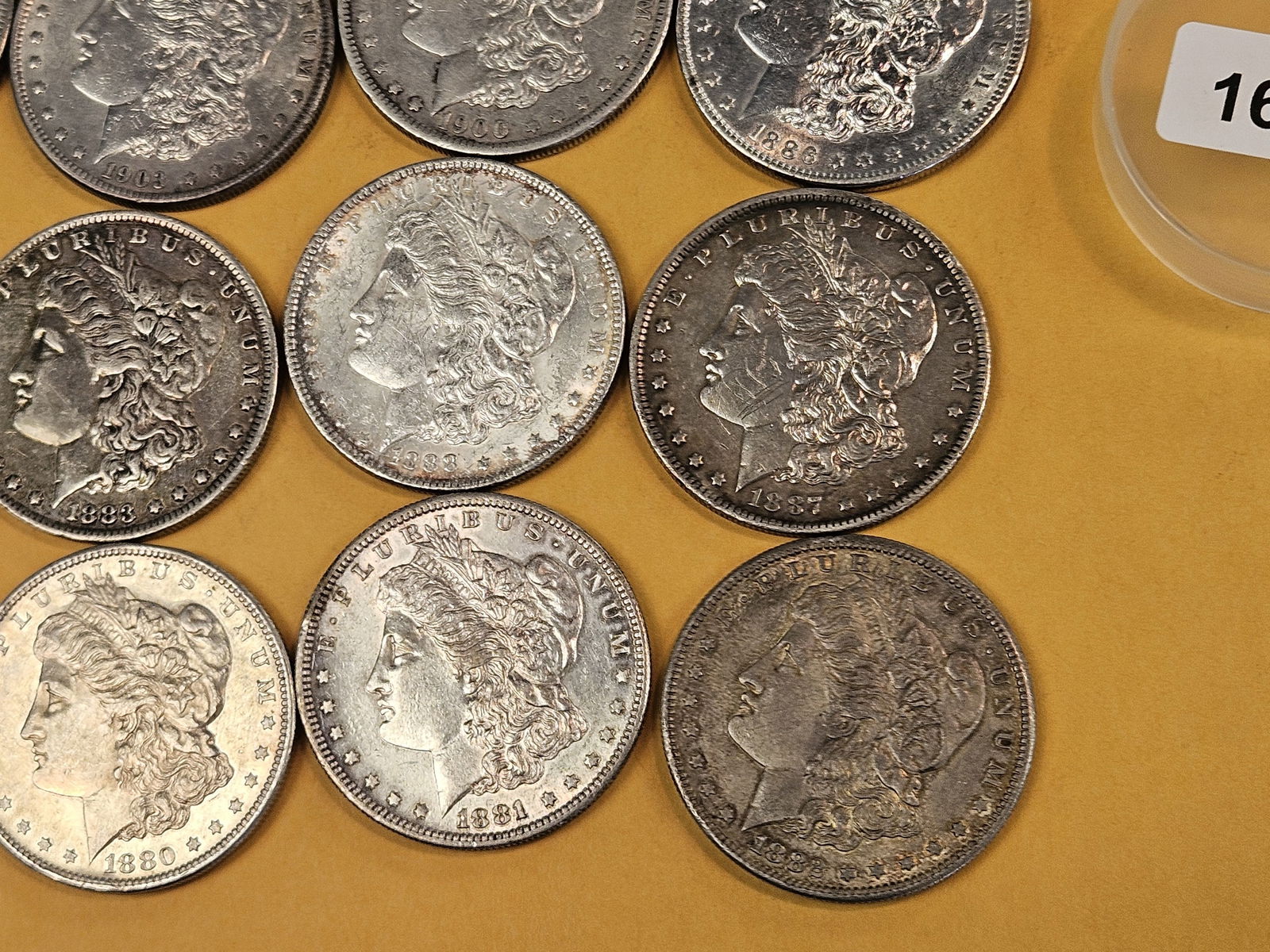** FULL ROLL ** Twenty Morgan silver Dollars - 7