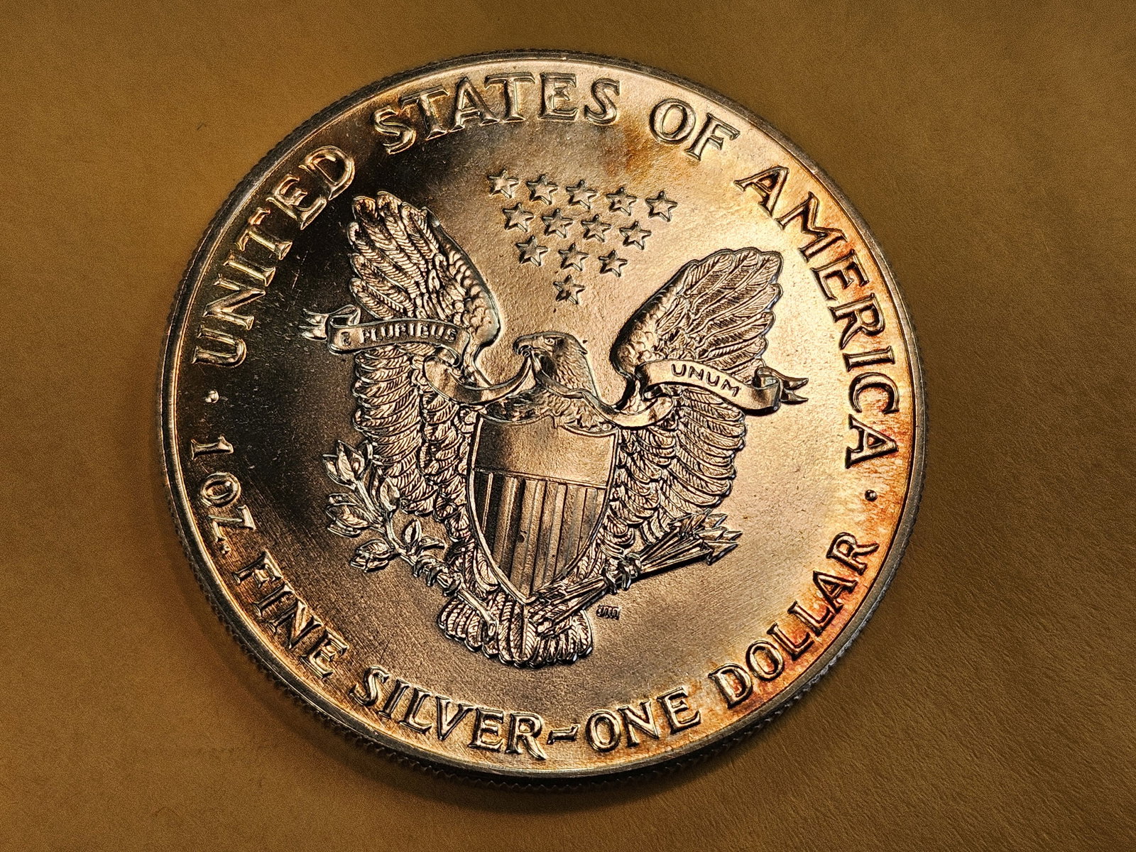 GEM Brilliant Uncirculated 1987 American Silver Eagle - 3