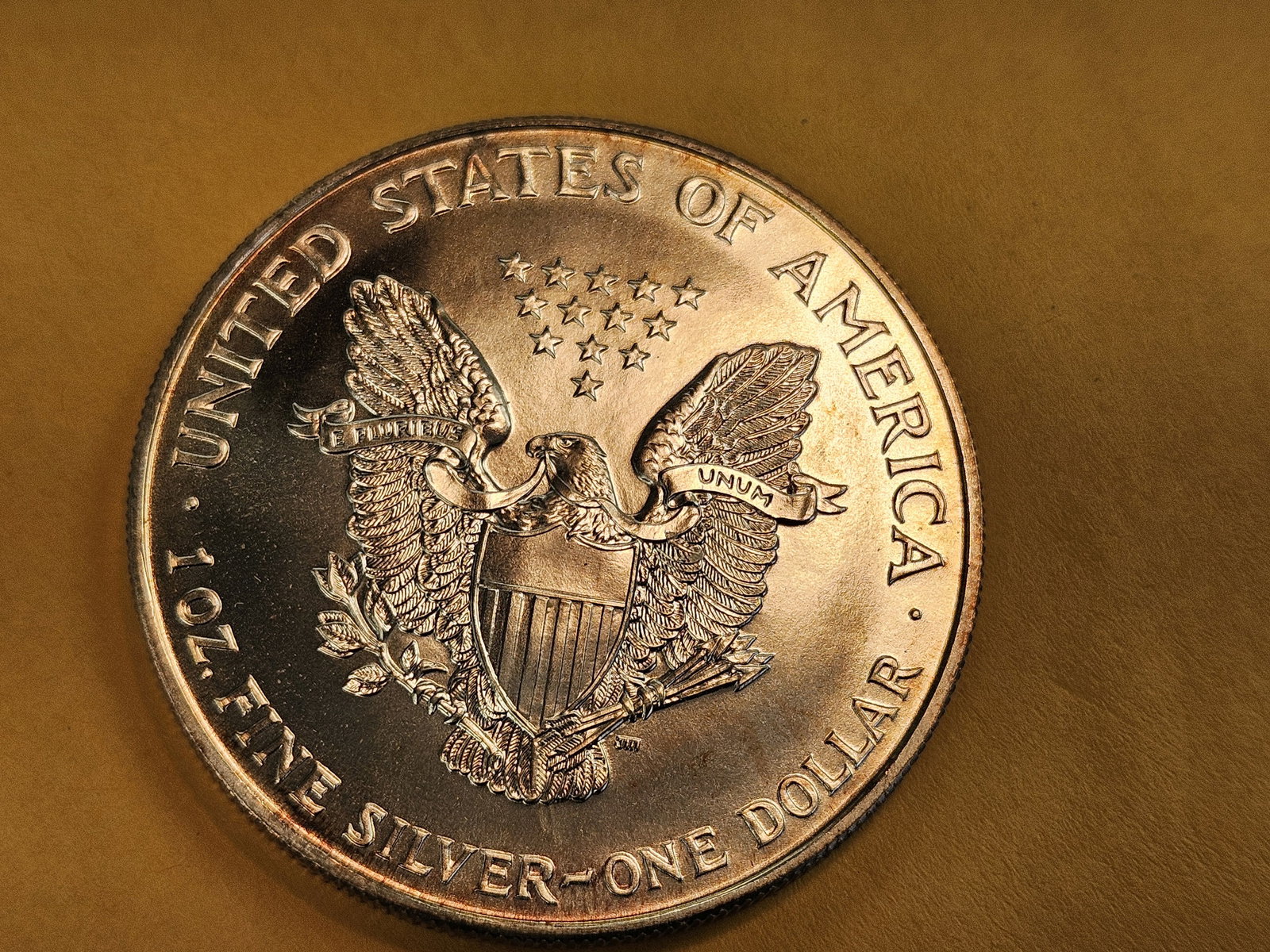 GEM Brilliant Uncirculated 1994 American Silver Eagle - 3