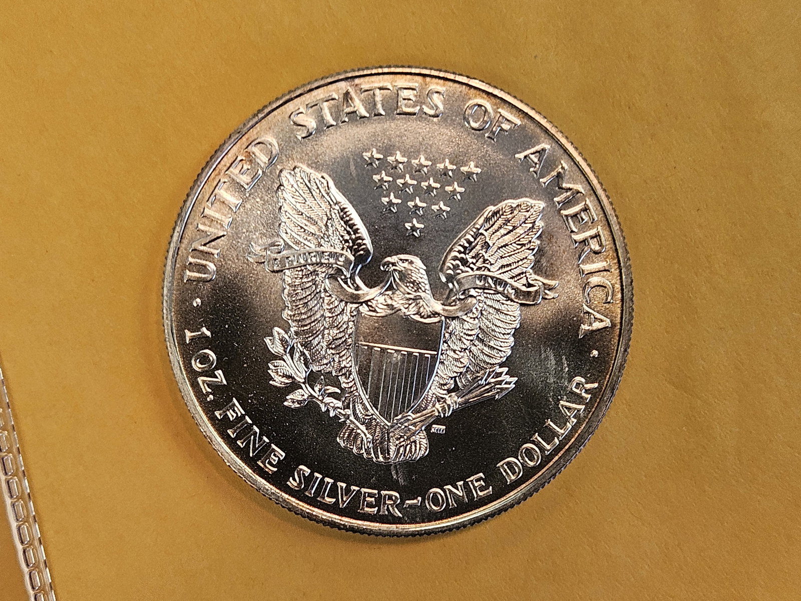 GEM Brilliant Uncirculated 1994 American Silver Eagle - 4