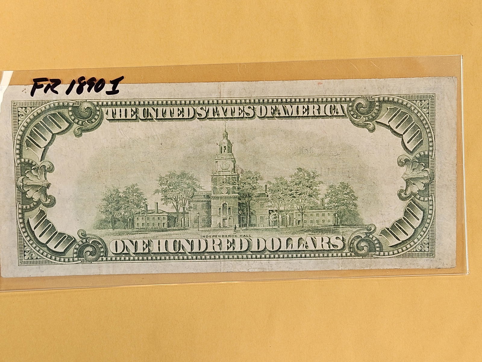 Series of 1929 One Hundred Dollar National Currency In Very Fine plus - 2