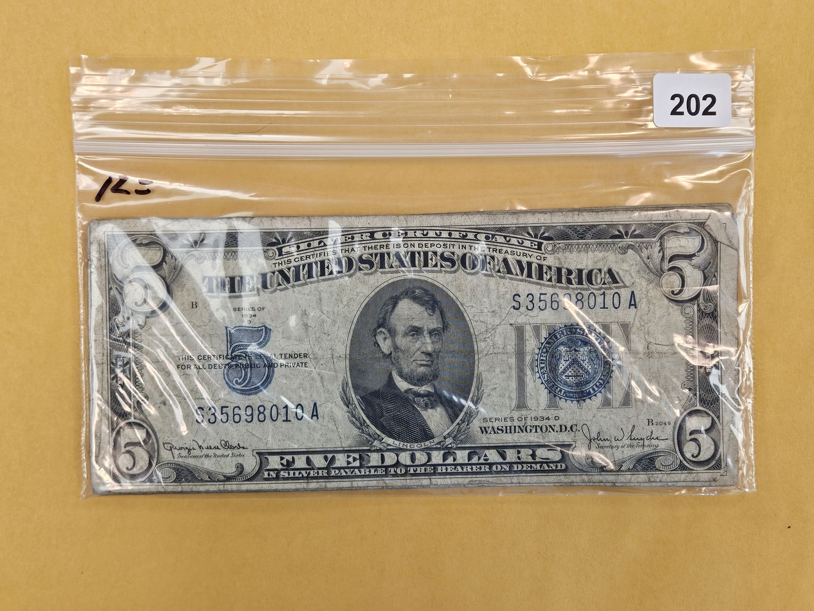 Twelve $5 Silver Certificates (1 of 2)