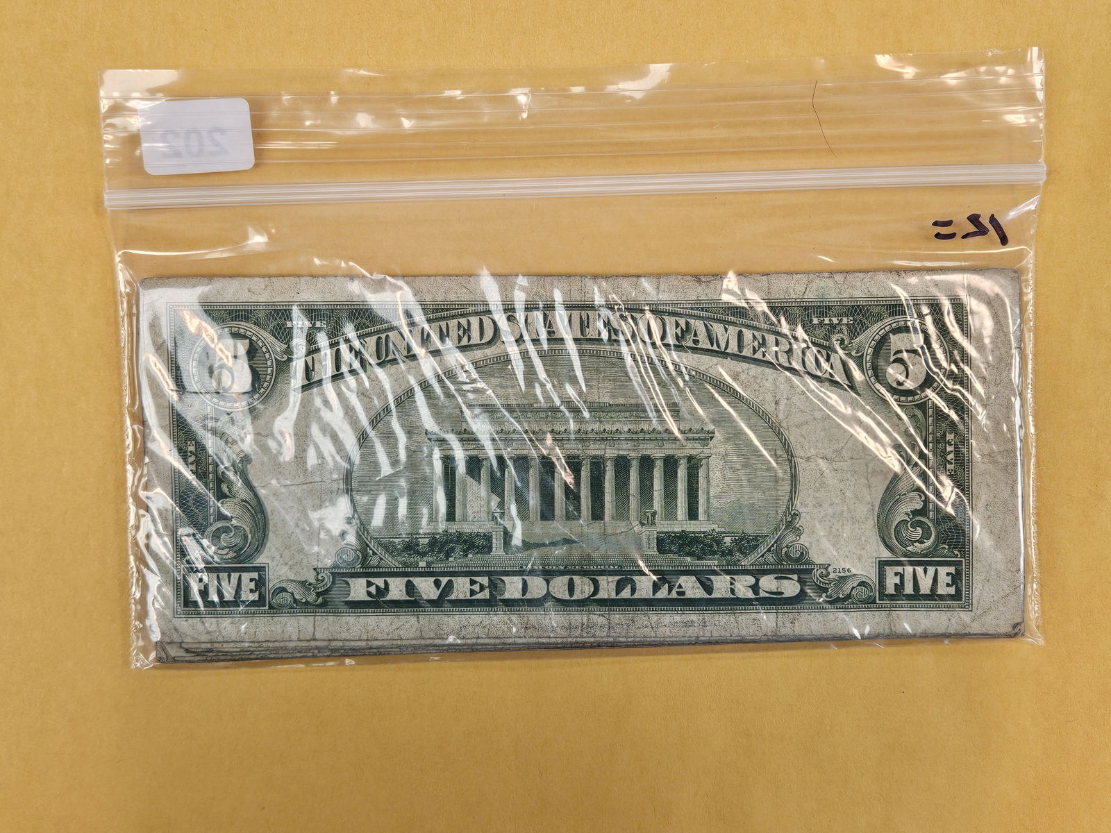 Twelve $5 Silver Certificates - 2