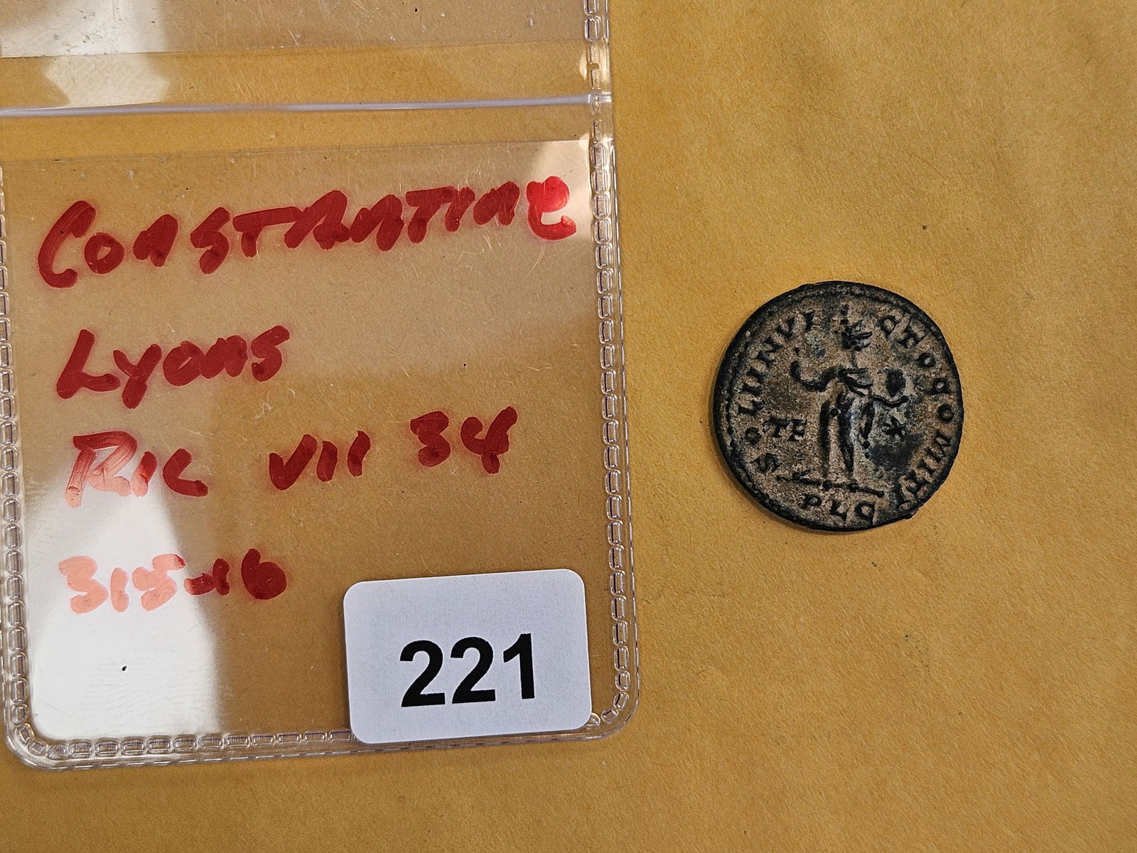 ANCIENT! Constantine Lyons 315 - 316 - 2