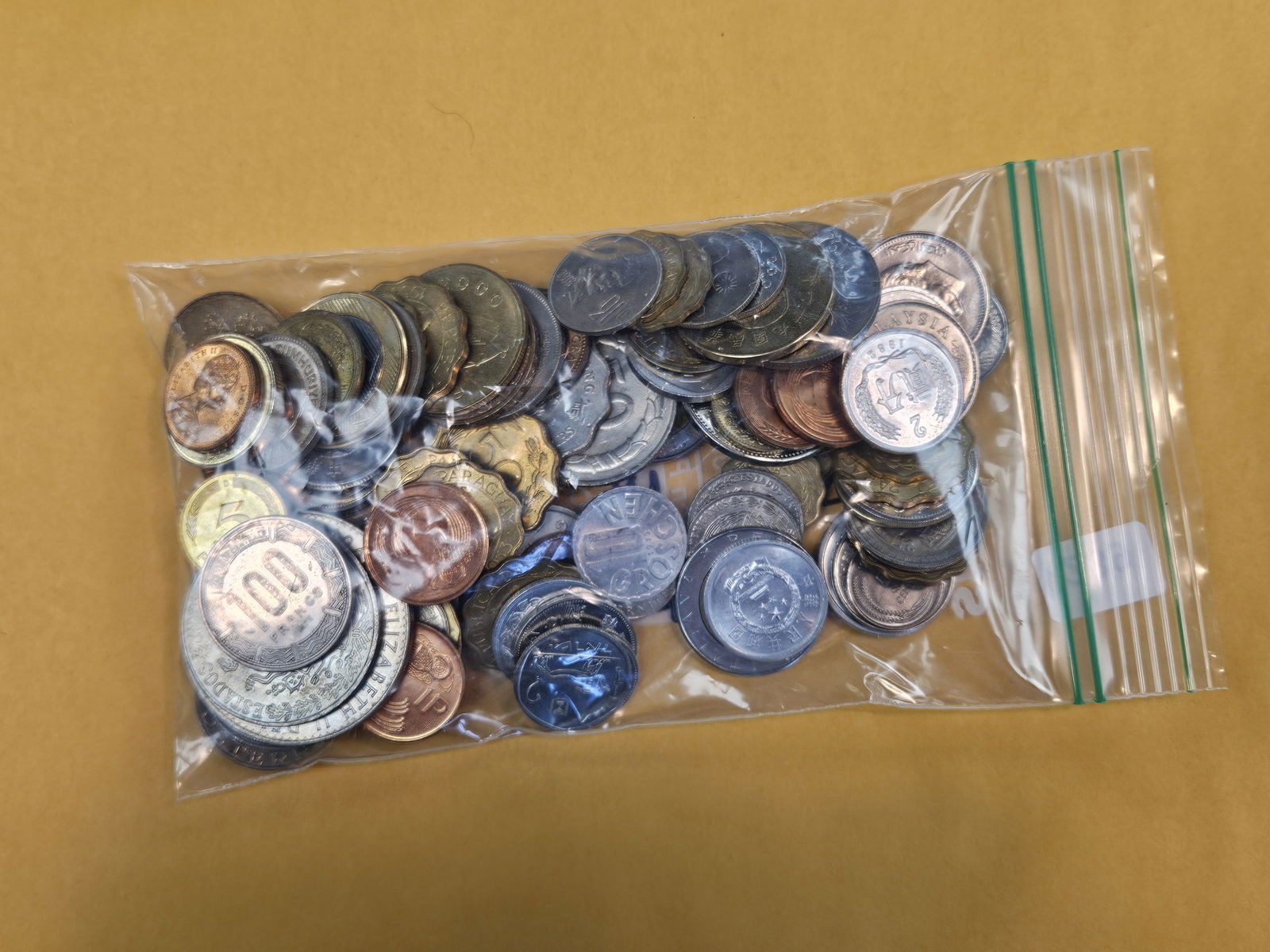One Pound of Brilliant Uncirculated, mixed, World Coins - 2