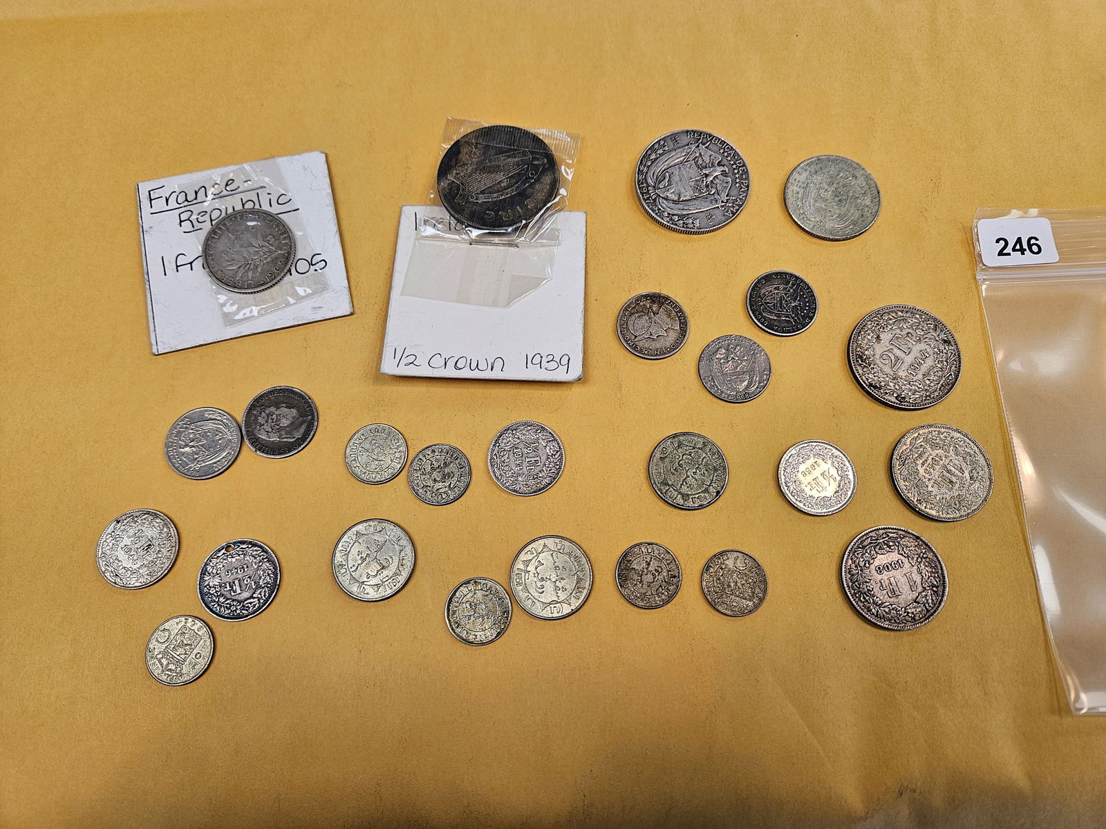 Mixed group of silver World coins - 2