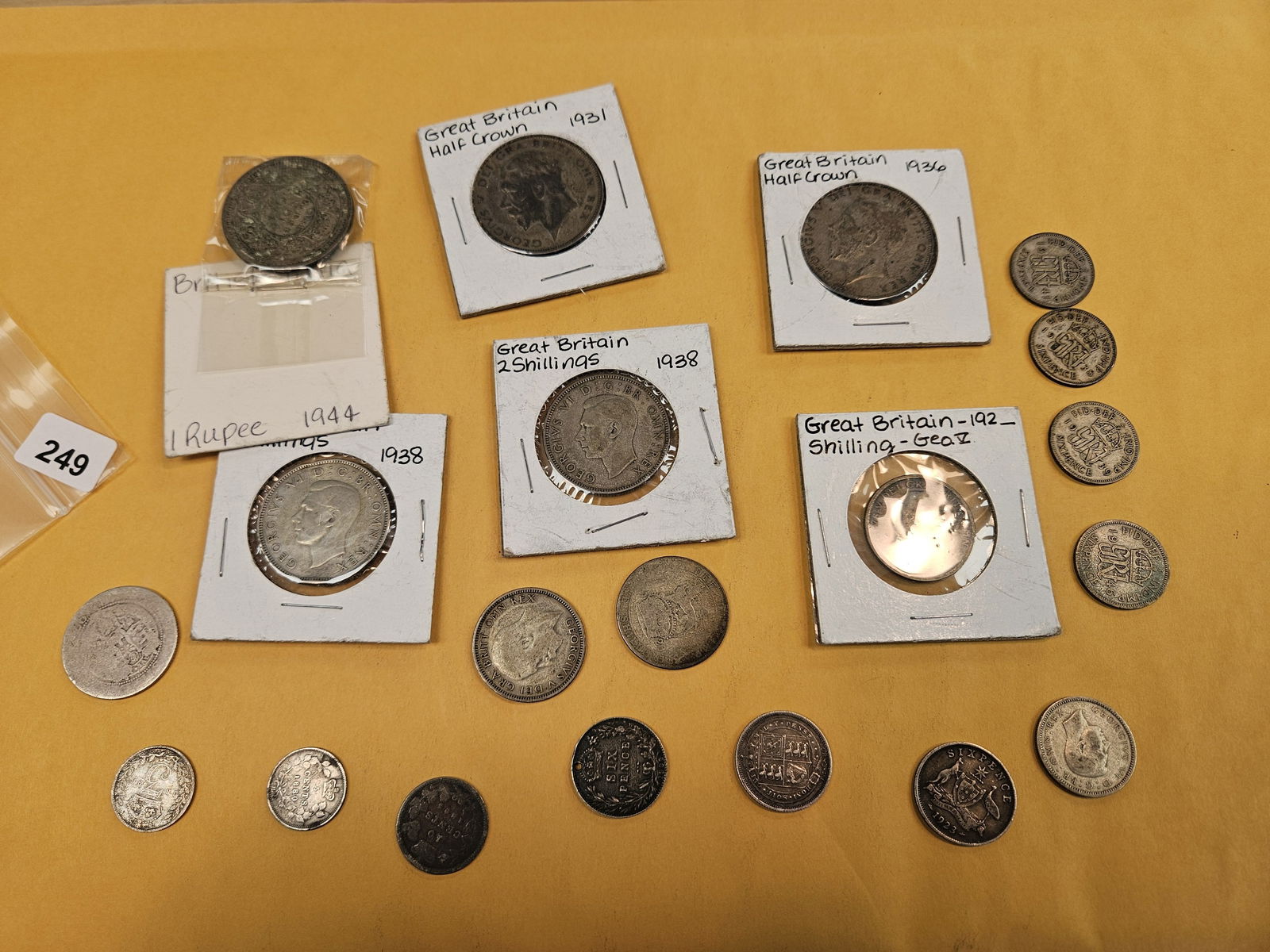 Great Britain silver coins - 2