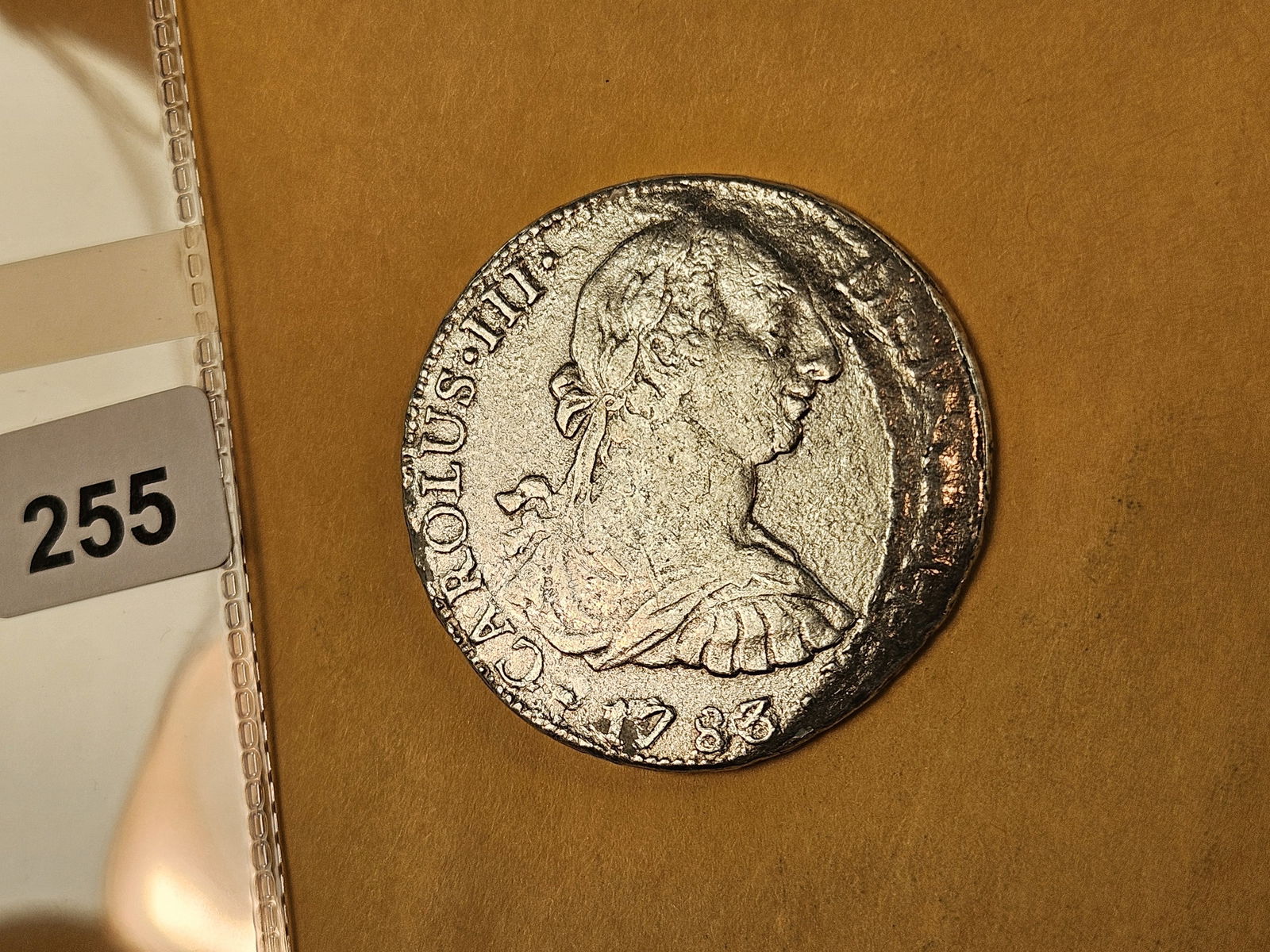 1783 oM Mexico silver 8 reals - 2