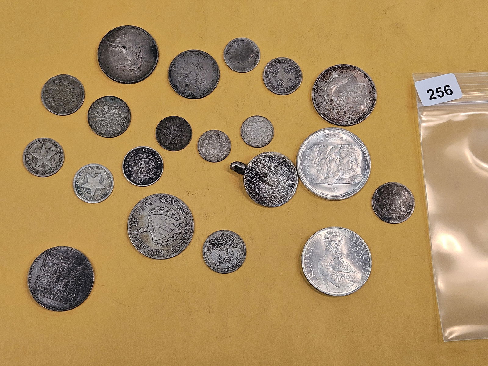 Twenty mixed silver World coins - 2