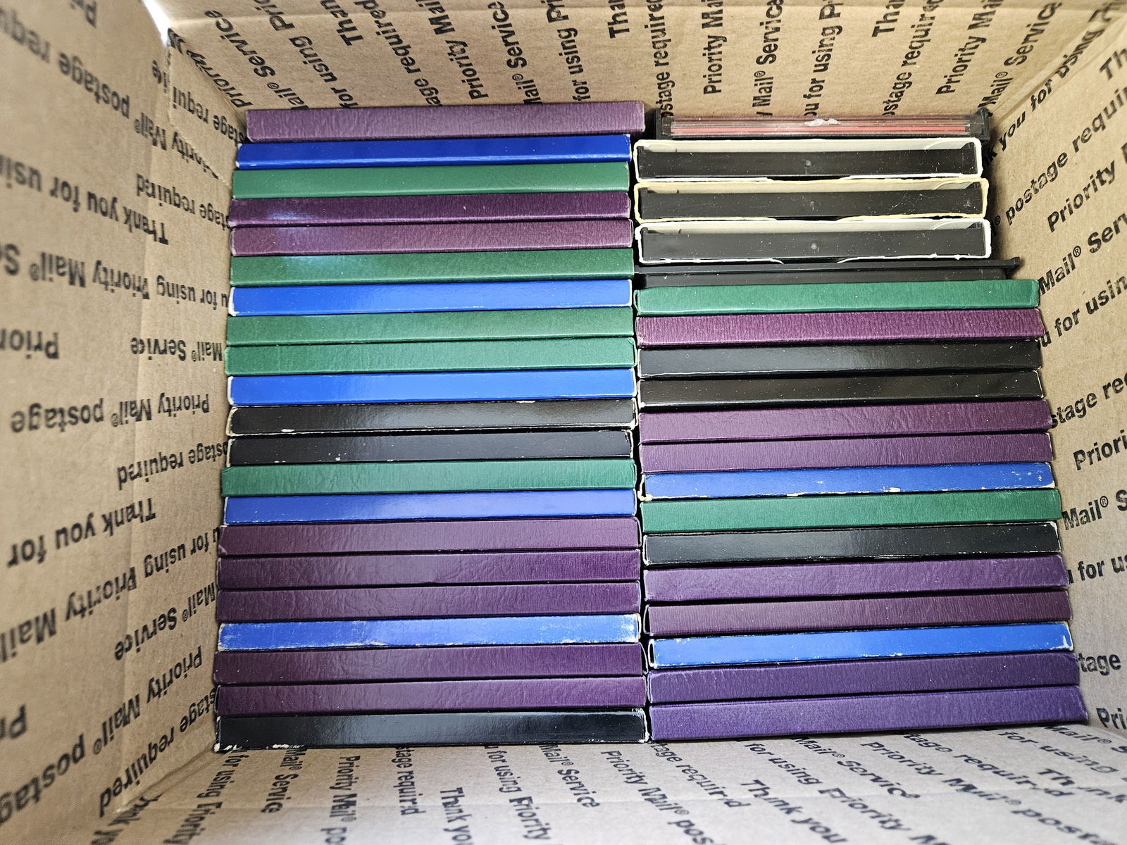 FORTY US Proof Sets: Ships separately in a Flat Rate Medium Box. No combined shipping. Most in OGP. Duplicates 