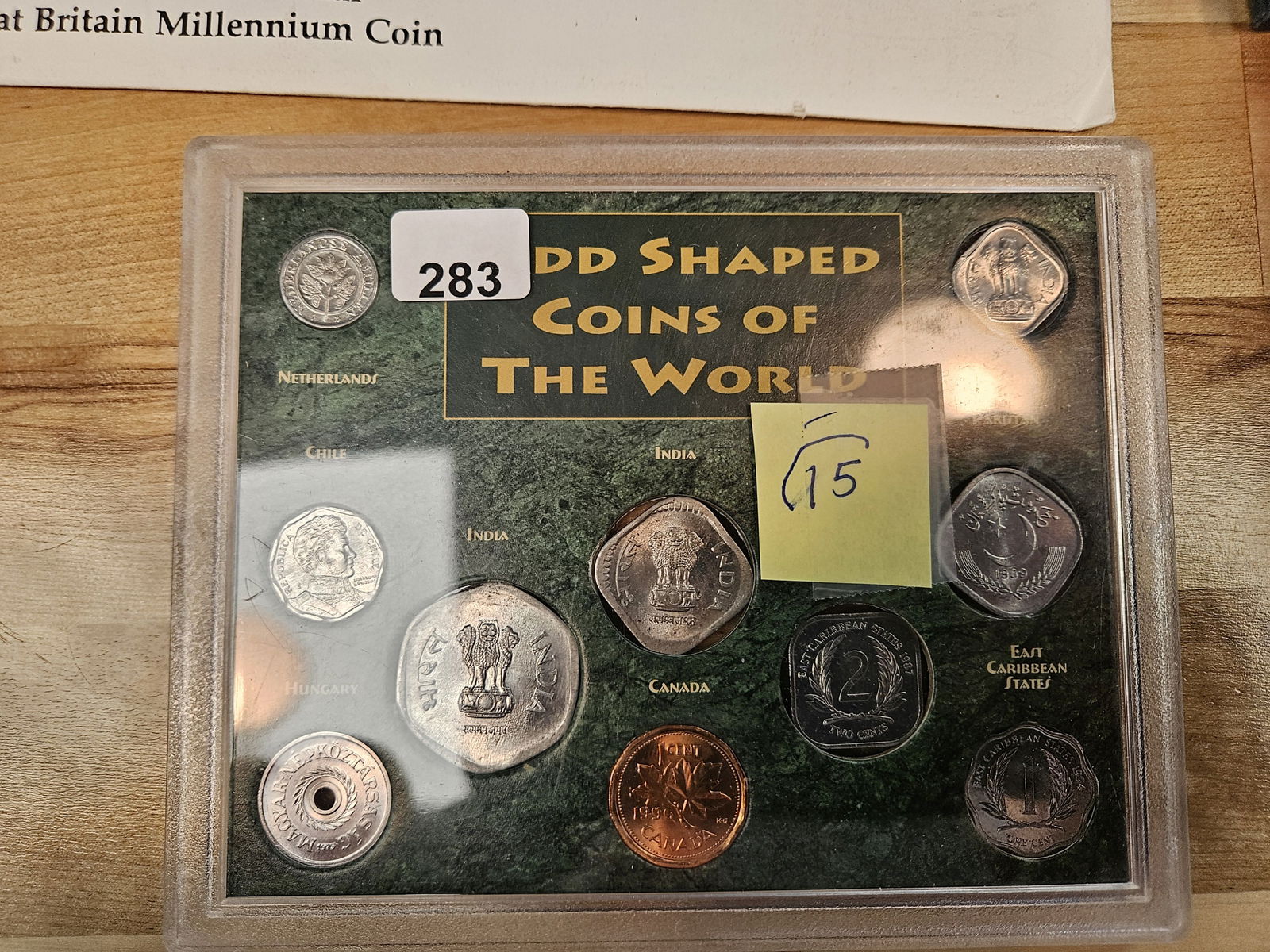 Eight fun, mixed, World coin sets - 3