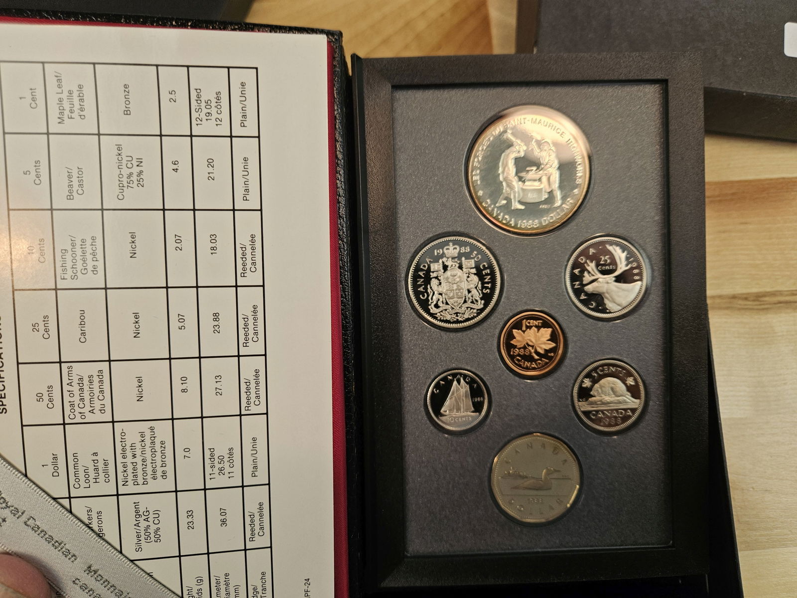 Four Canada silver Proof Sets - 4
