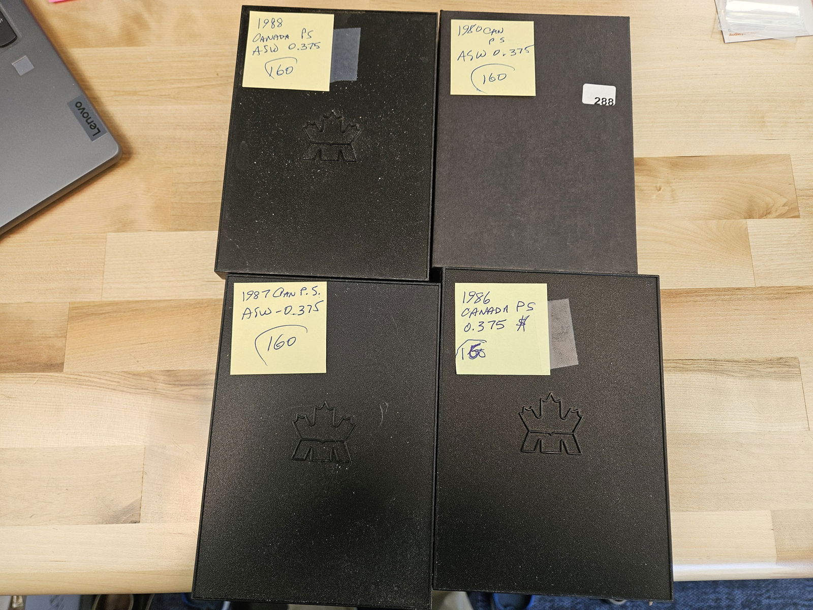 Four Canada silver Proof Sets: All in OGP 