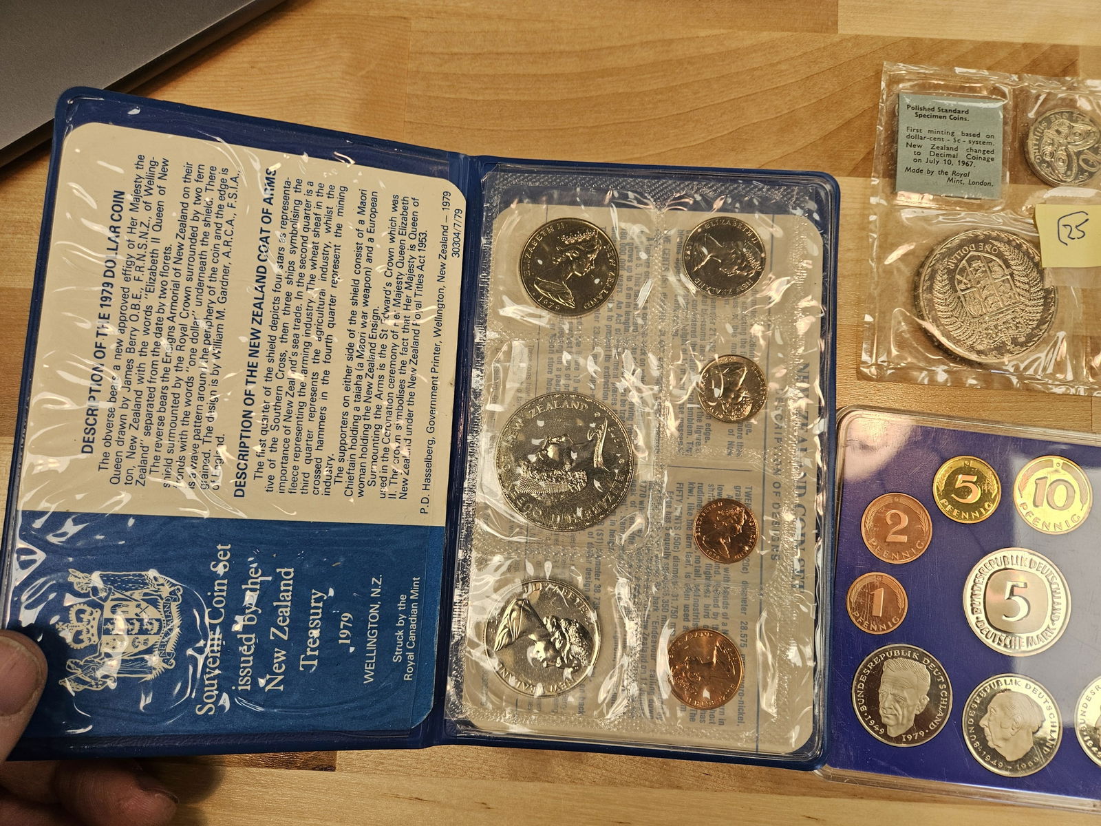 Eight more fun, mixed, World Coin Sets - 2