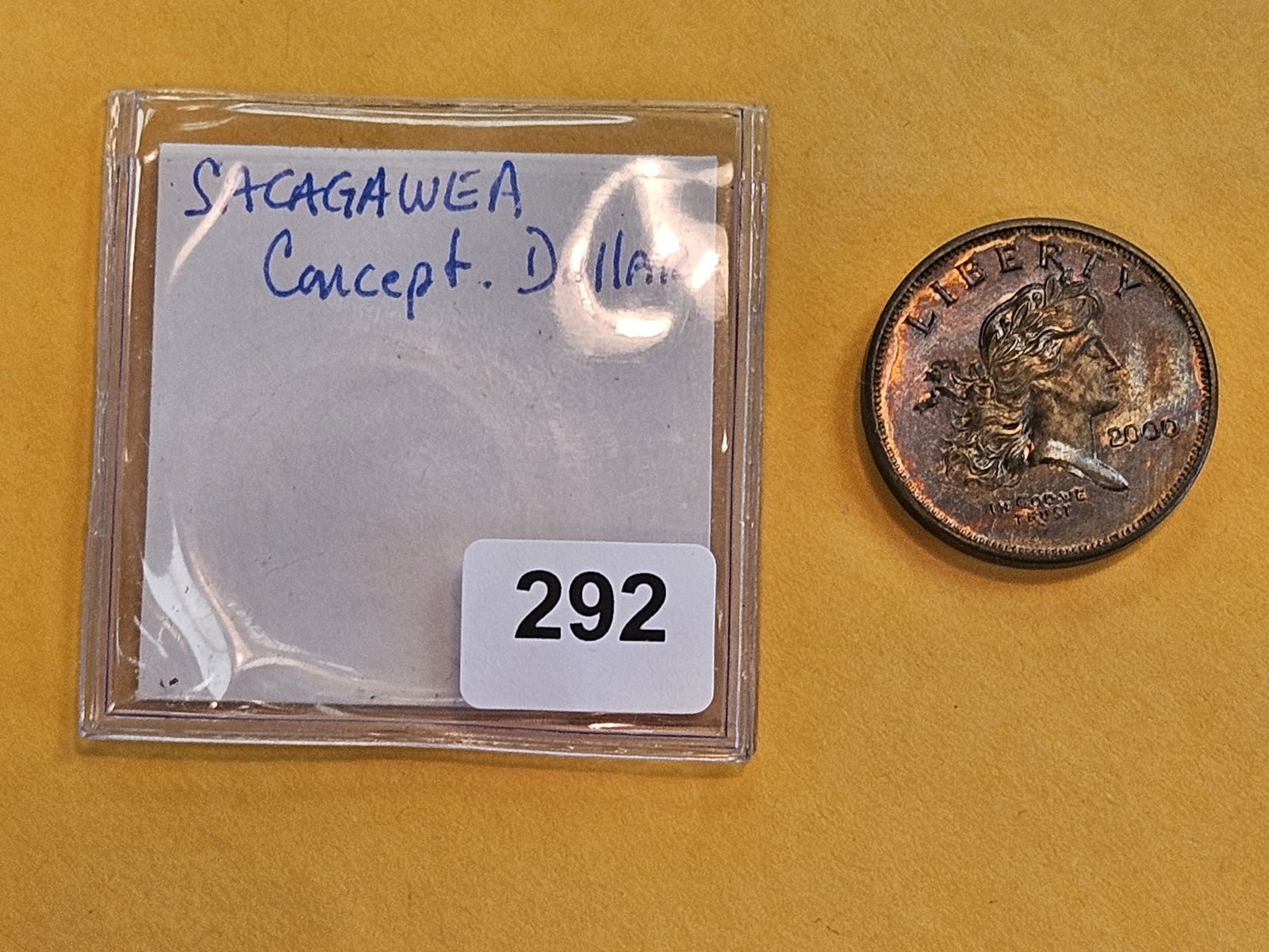 ** RARE ** 2000 Sacagawea CONCEPT DOLLAR! - 2