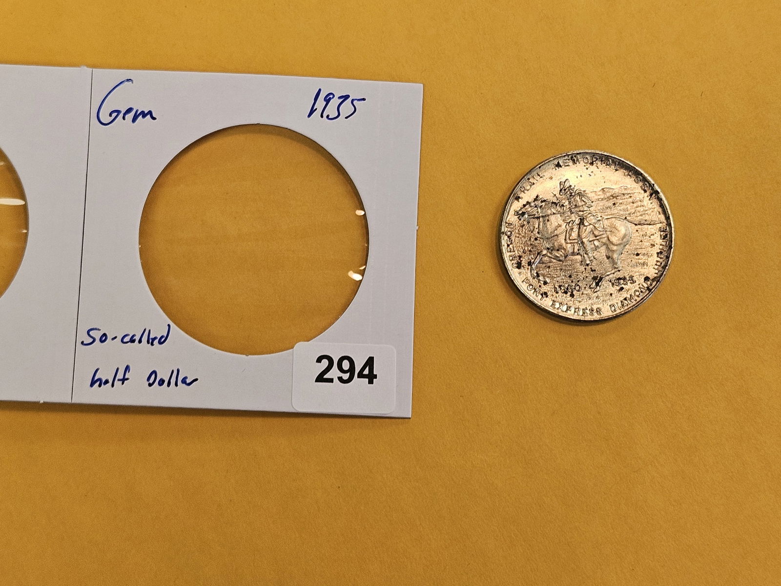 GEM Brilliant Uncirculated 1935 So-Called half Dollar - 2