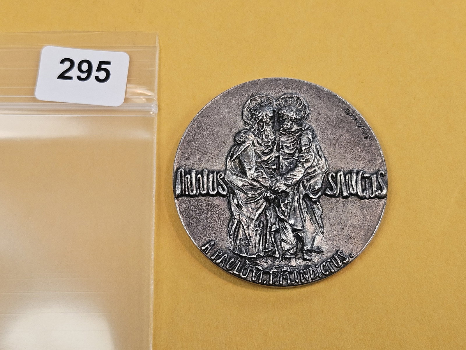 High-Relief 1975 Vatican Silver Medal! - 2
