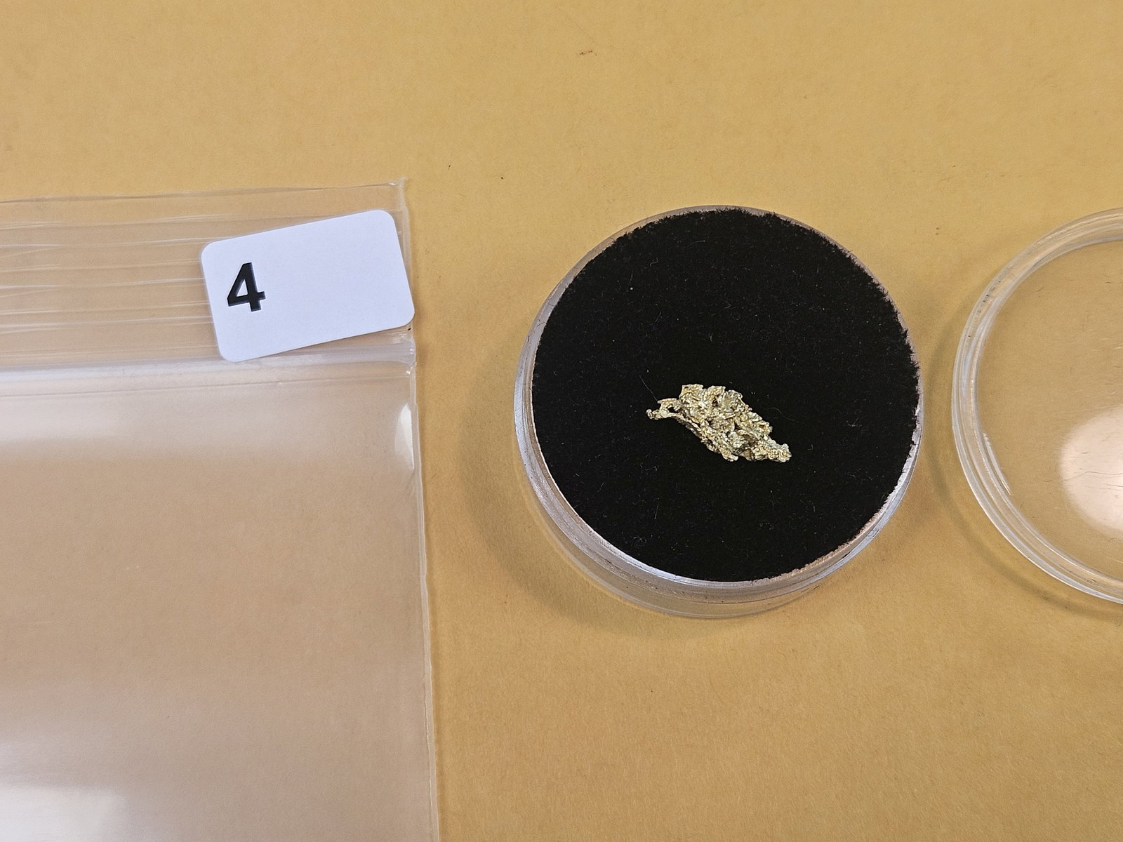 GOLD NUGGET! Cool Bright Gold Nugget: Weighs .6 grams. Seller said it came from the Yukon 