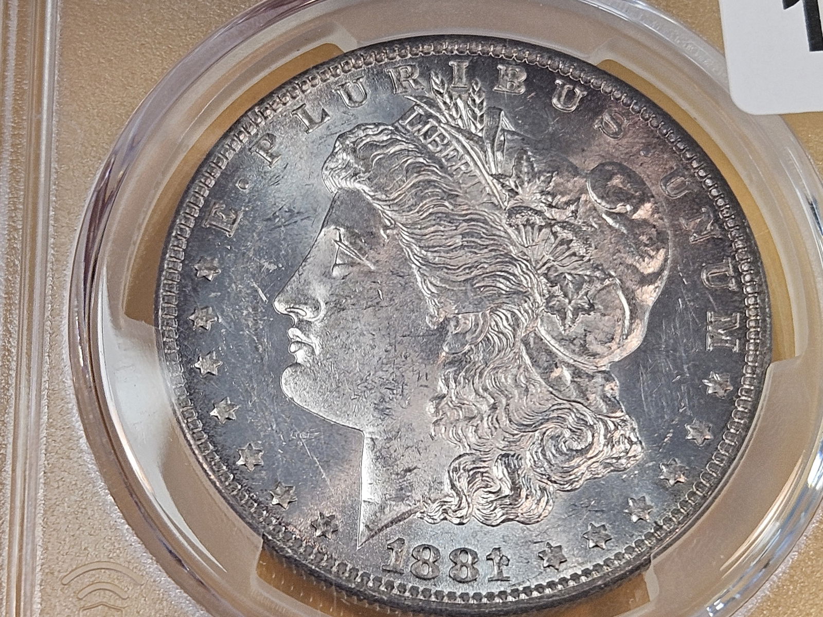 PCGS 1881-O Morgan Dollar in Mint State 62 - 4