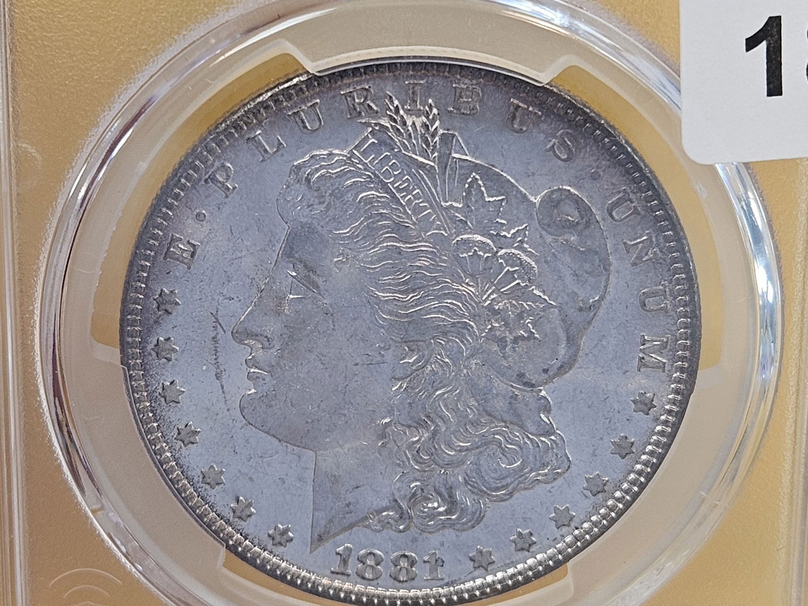 PCGS 1881-O Morgan Dollar in Mint State 62 - 7