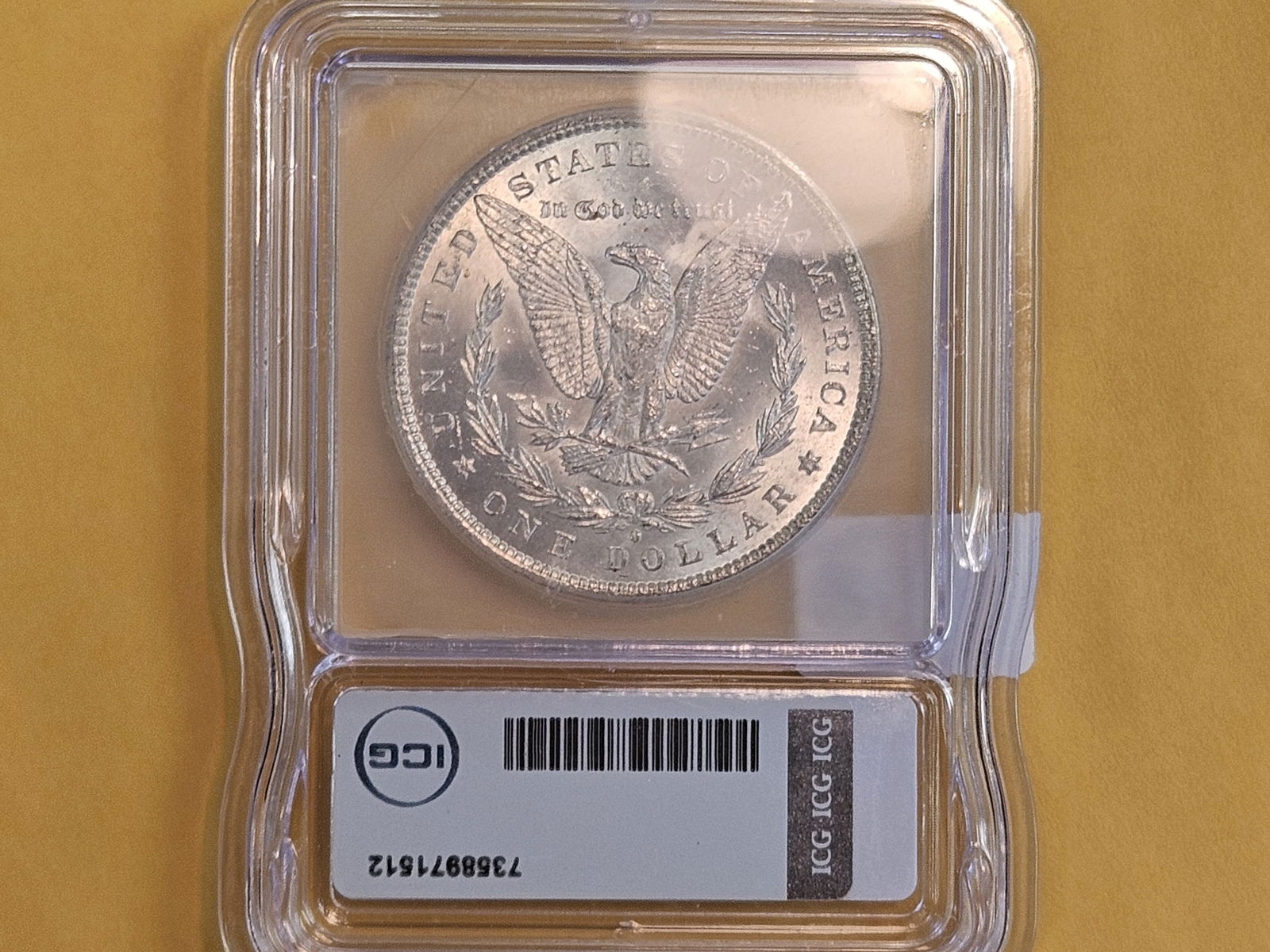 ICG 1884-O Morgan Dollar in Mint State 64 - 3