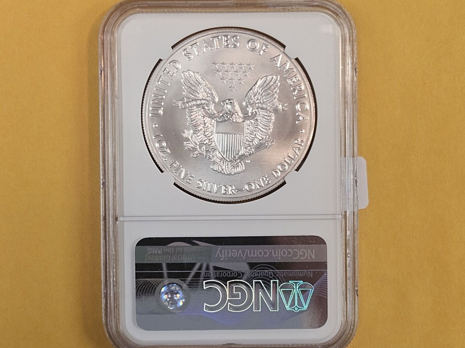 PERFECT! NGC 2018 American Silver Eagle in Mint State 70 - 2