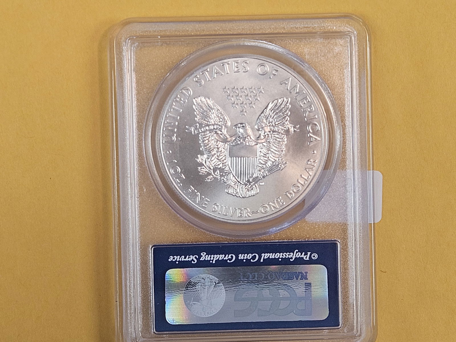 PERFECT! PCGS 2012 American Silver Eagle in Mint State 70 - 2