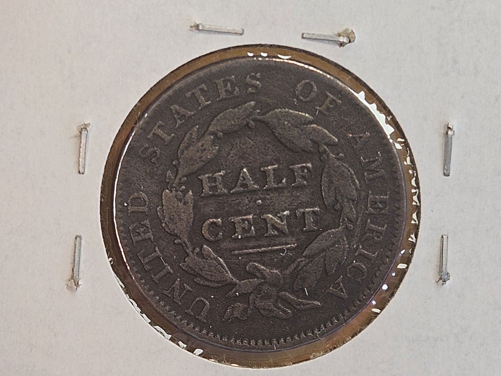1835 Classic Head Half Cent - 4