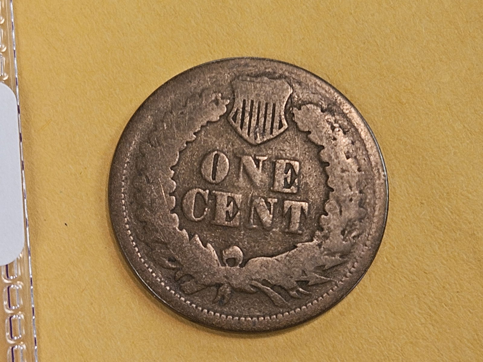 * Semi-key 1864-L Indian cent - 3