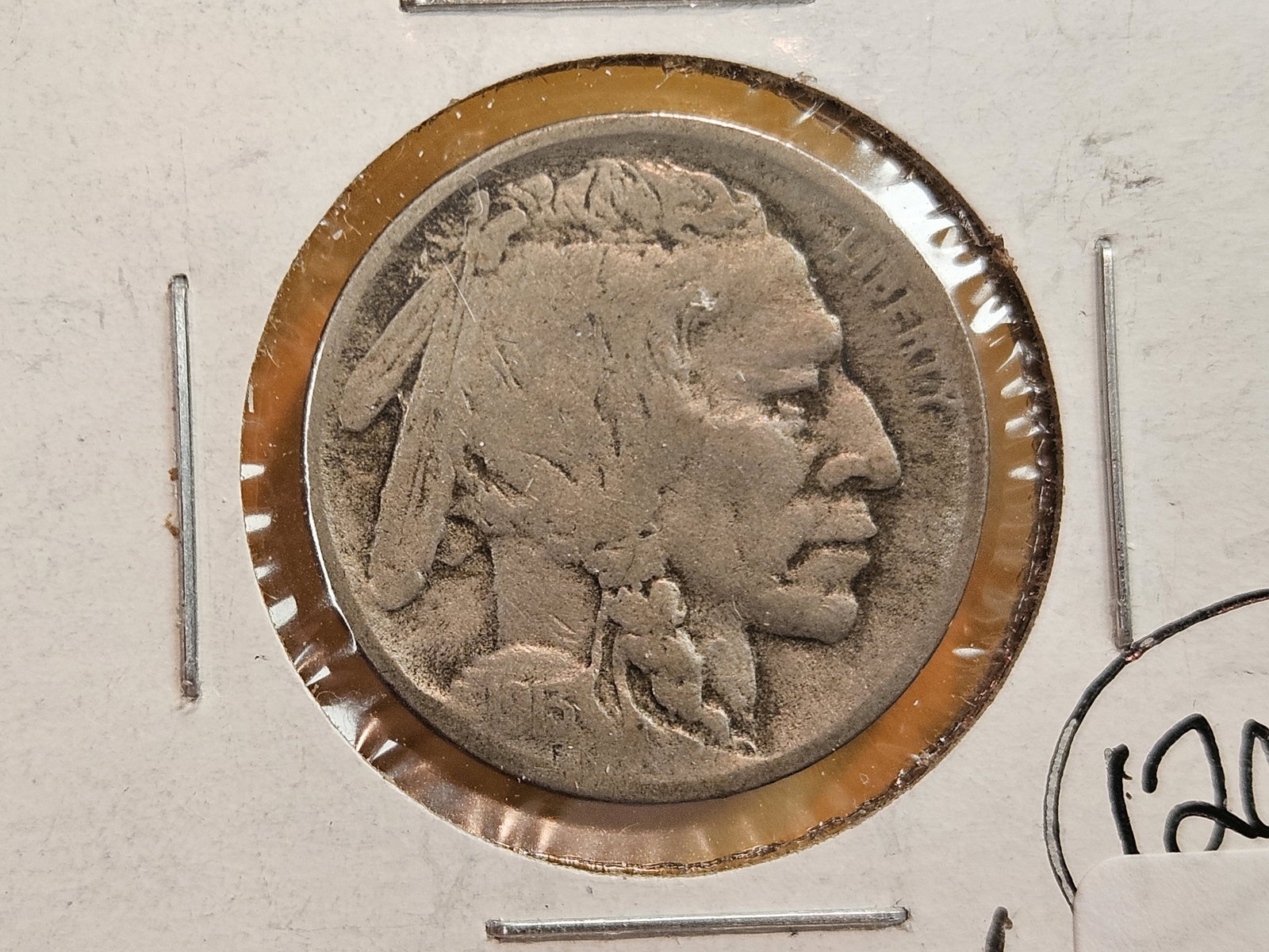 * KEY DATE * 1913-D Type 2 Buffalo Nickel: In Very Good plus 