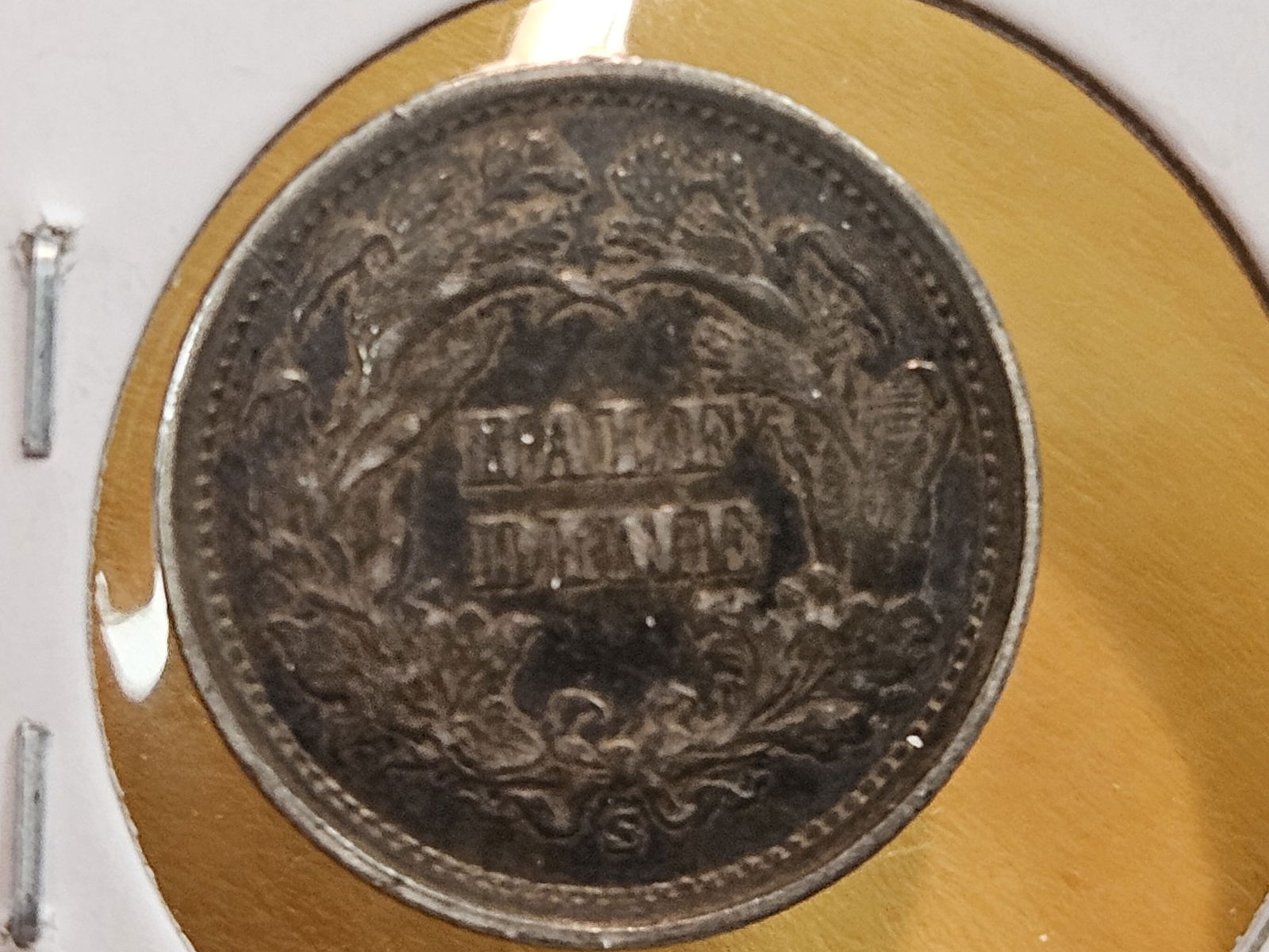 Better Grade 1868-S Seated Liberty silver Half Dime in Extra Fine plus - 9