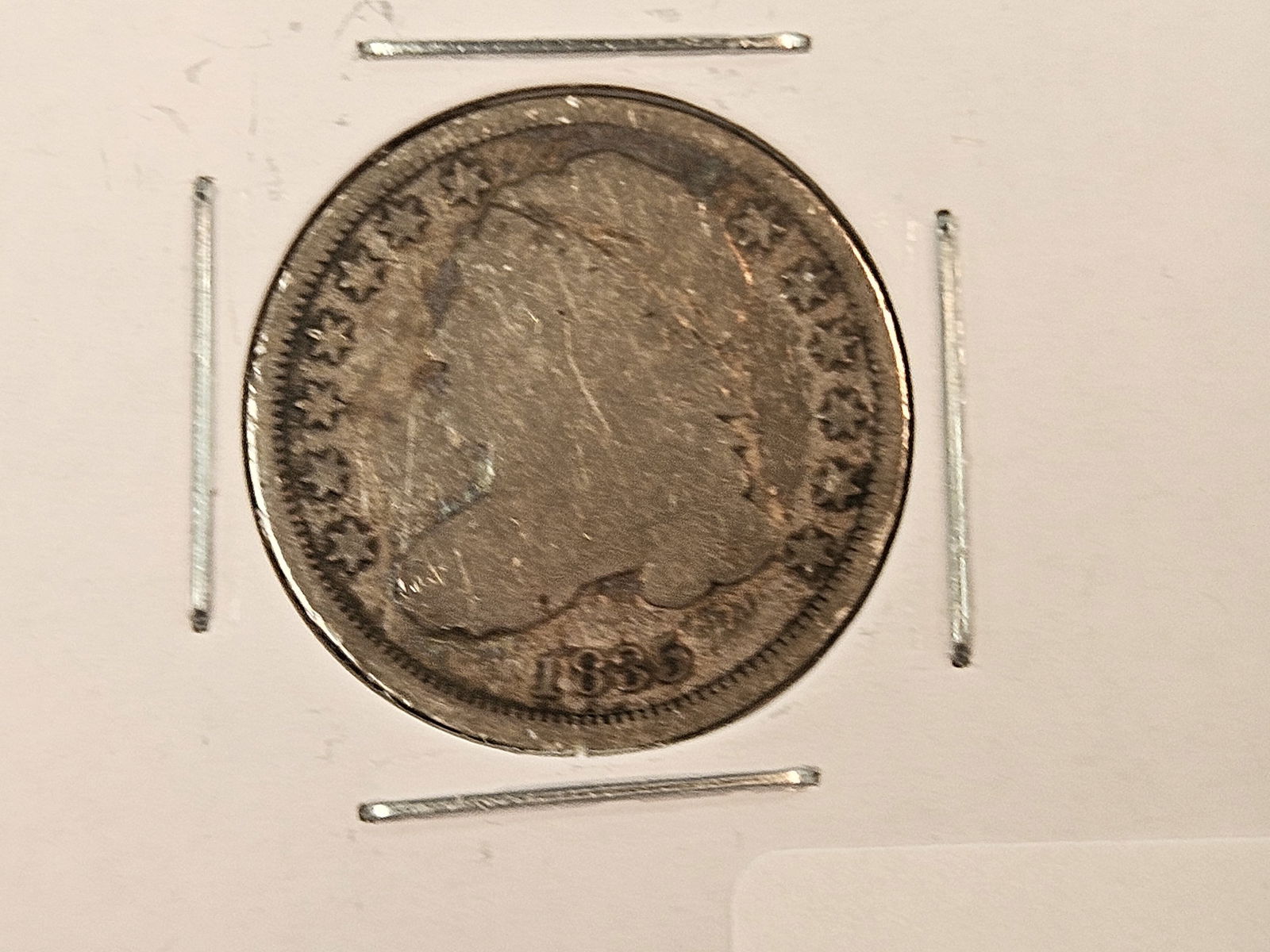 1833 and 1835 Capped Bust Silver Dimes - 3