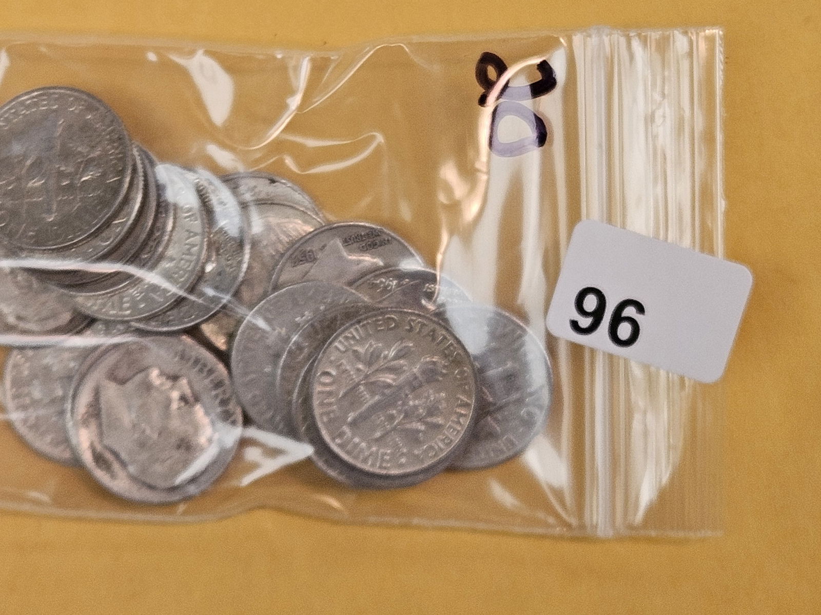 Twenty, mixed, Silver, Roosevelt Dimes: Circulated 